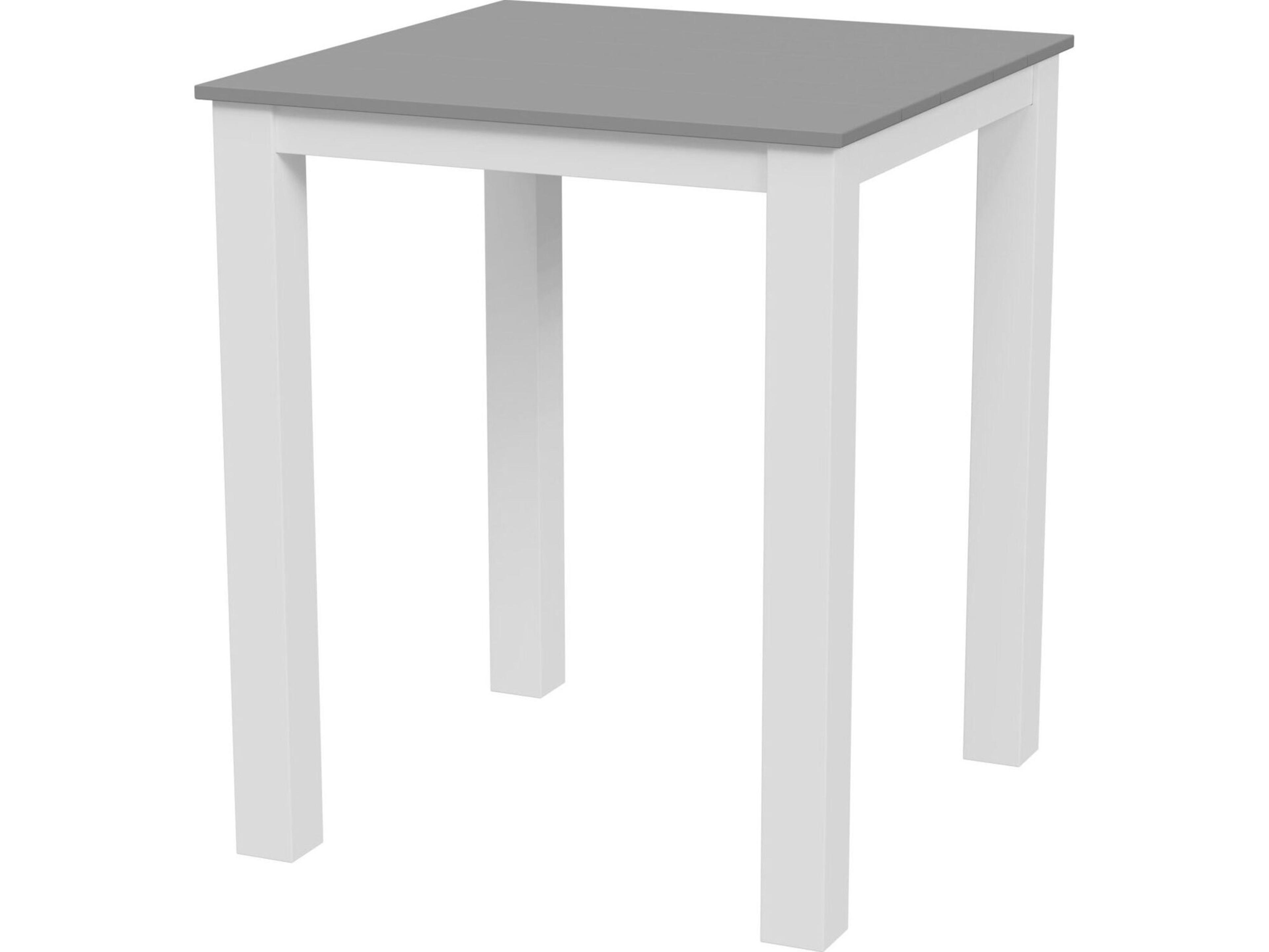 Seaside Casual The Greenwich Collection Metal Square Bar Table