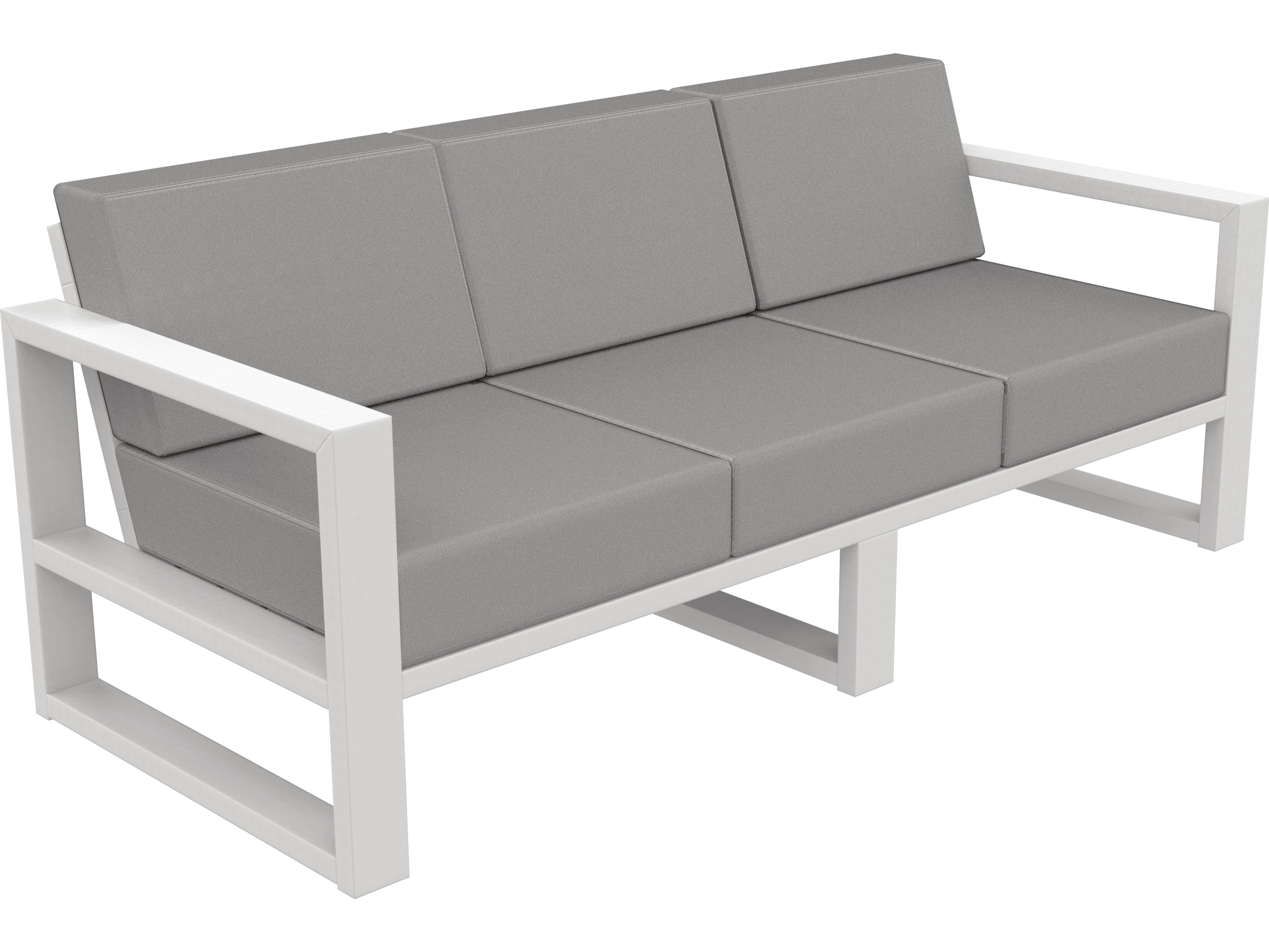 Seaside Casual Mia Recycled Plastic Outdoor Sofa
