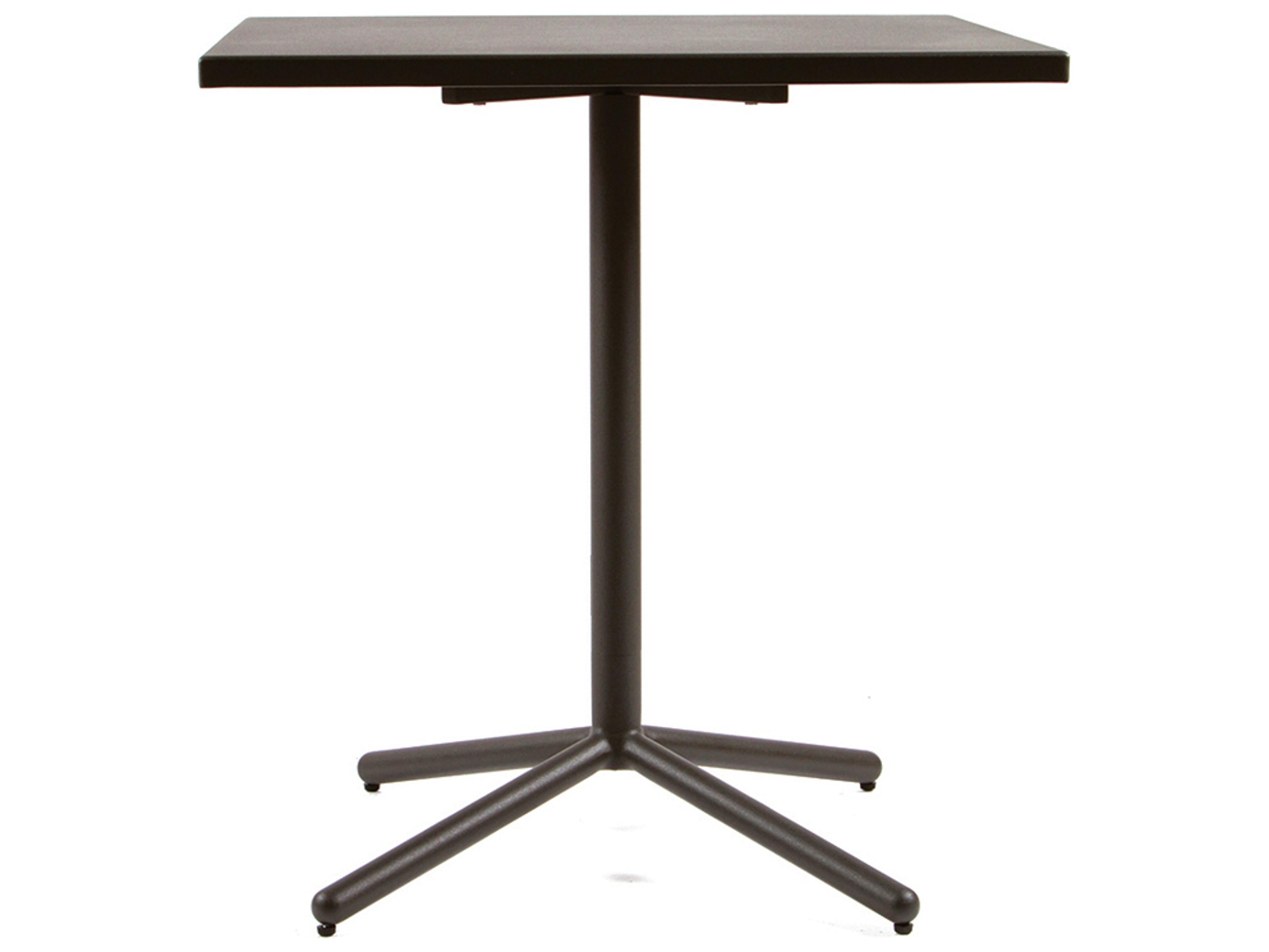 Seaside Casual Via Aluminum A Square Outdoor Bistro Table