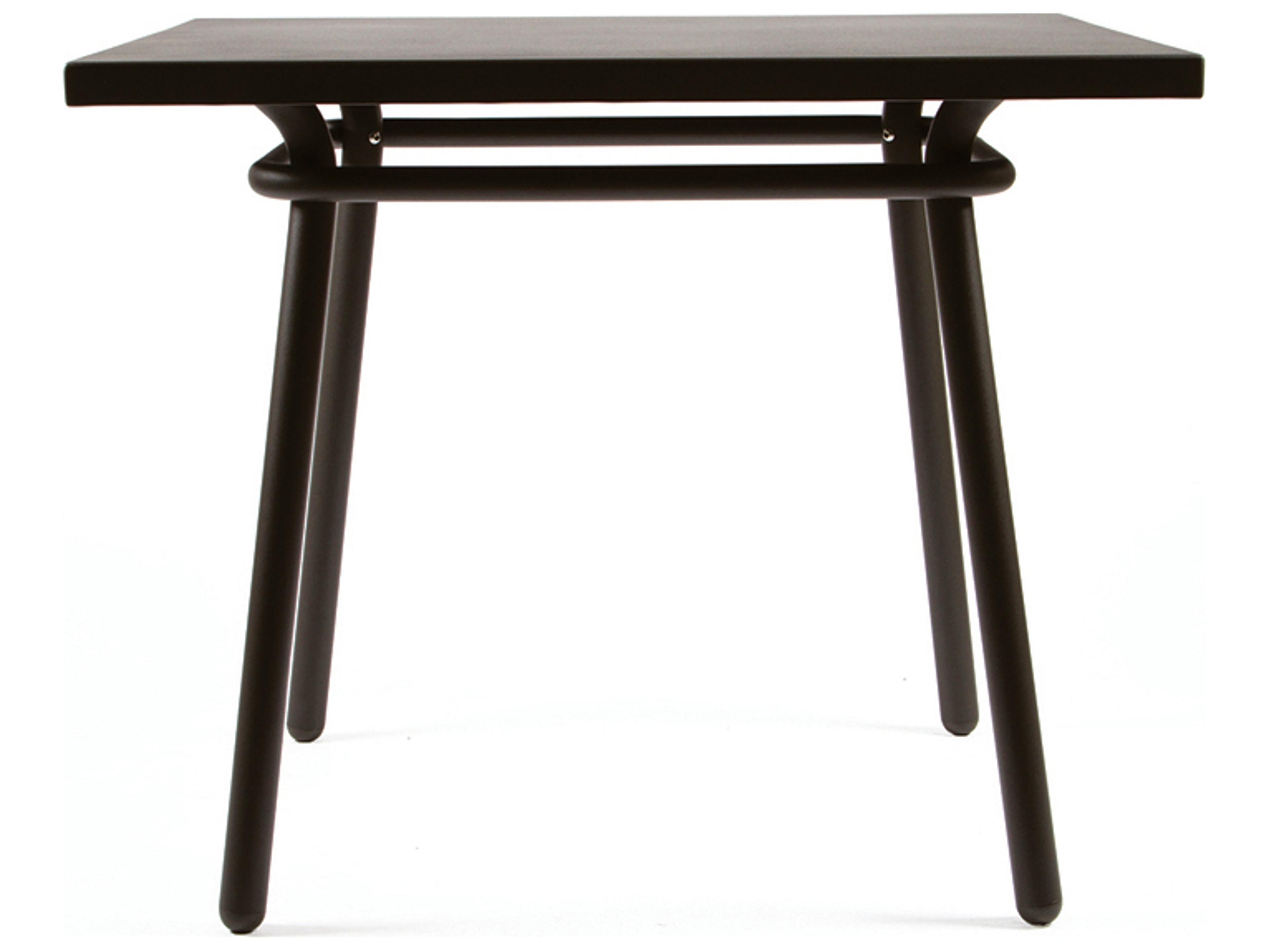 Seaside Casual Via Aluminum A Square Outdoor Patio Dining Table