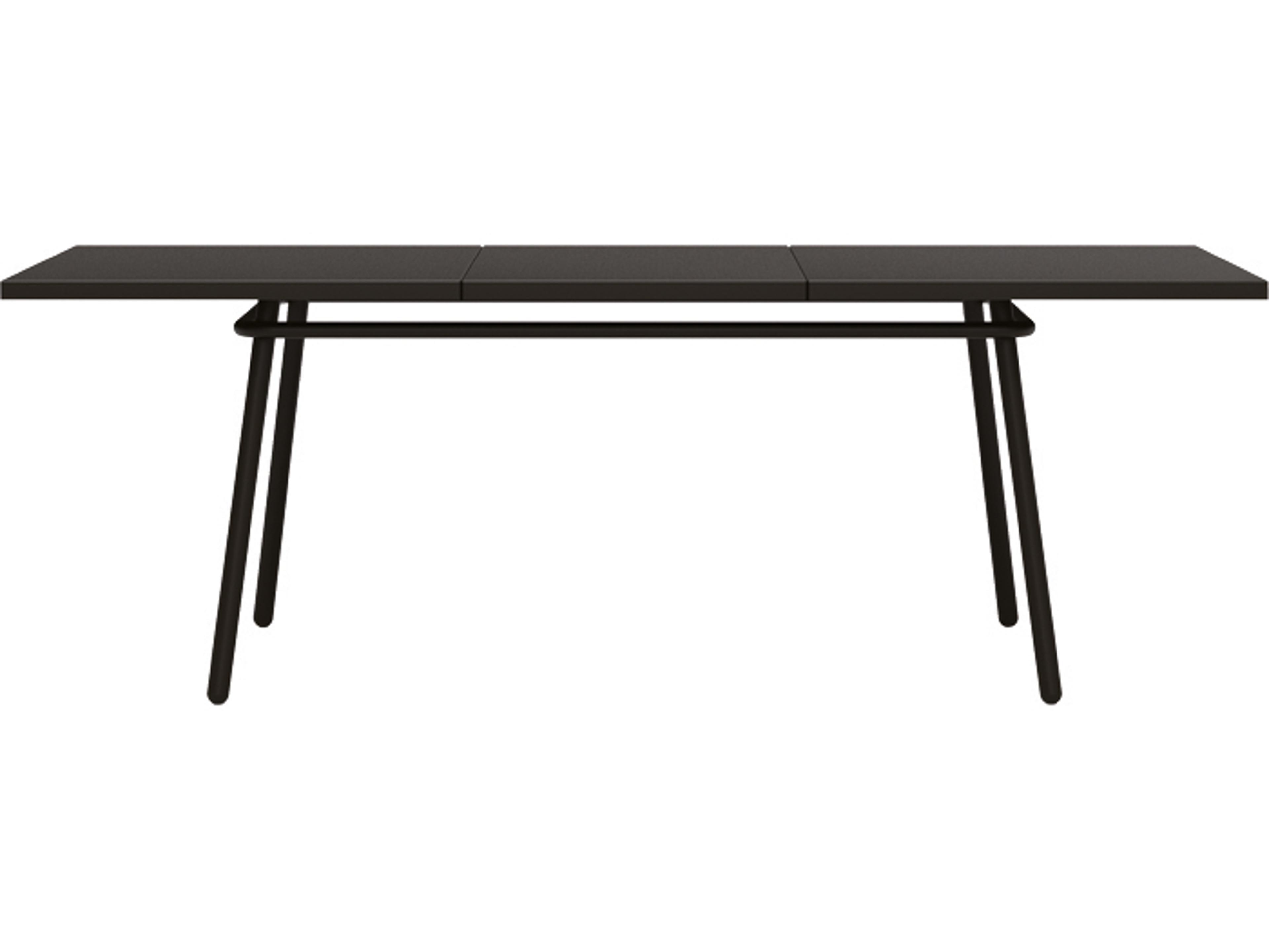 Seaside Casual Via Aluminum AW Rectangular Extendable Patio Dining Table