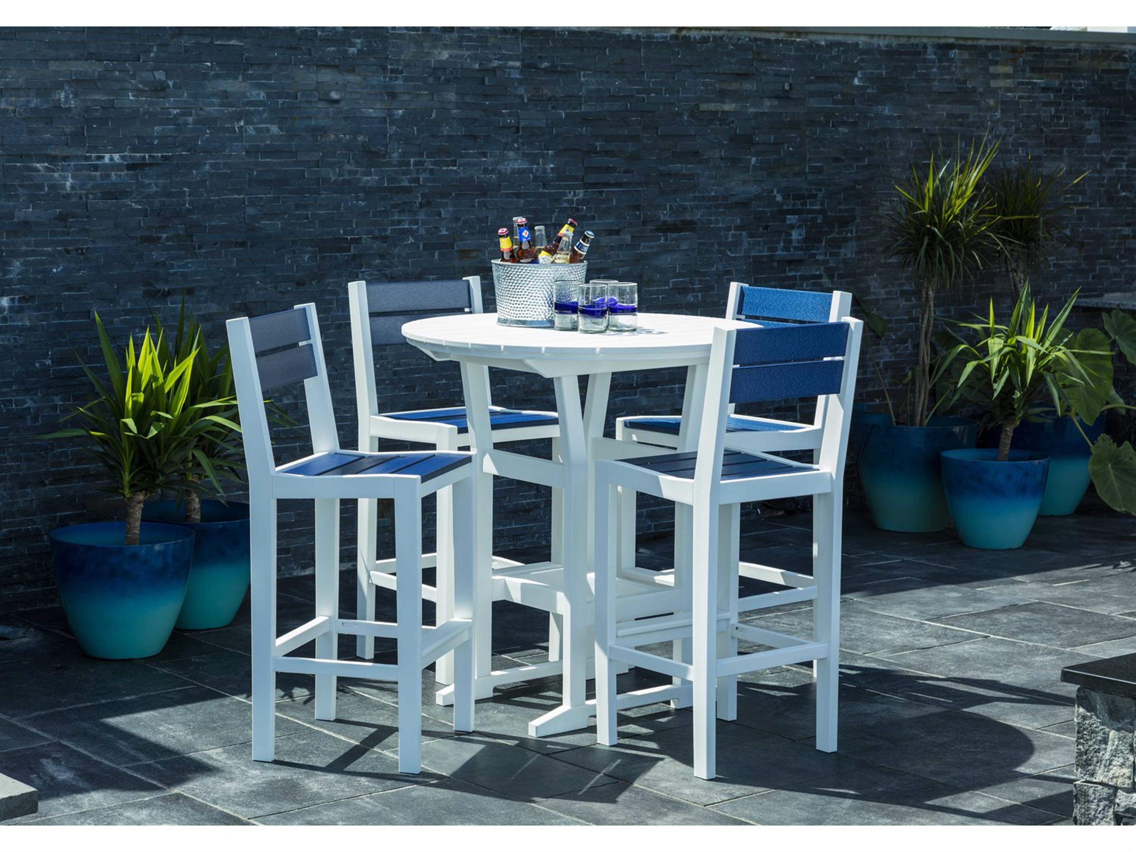 Seaside Casual Coastline Recycled Plastic Bar Set