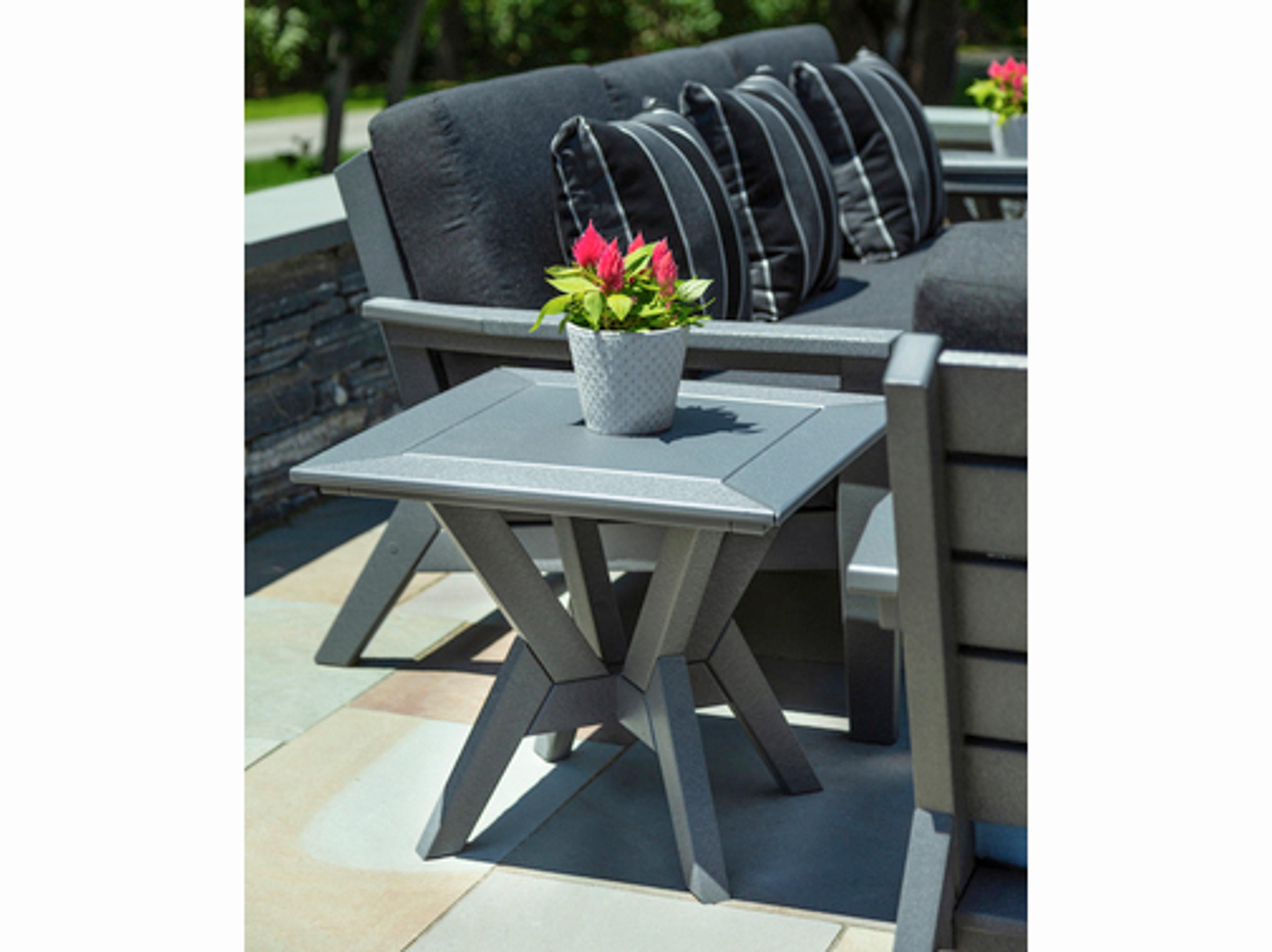 Seaside Casual Dex Recycled Plastic Cushion Outdoor Lounge Set