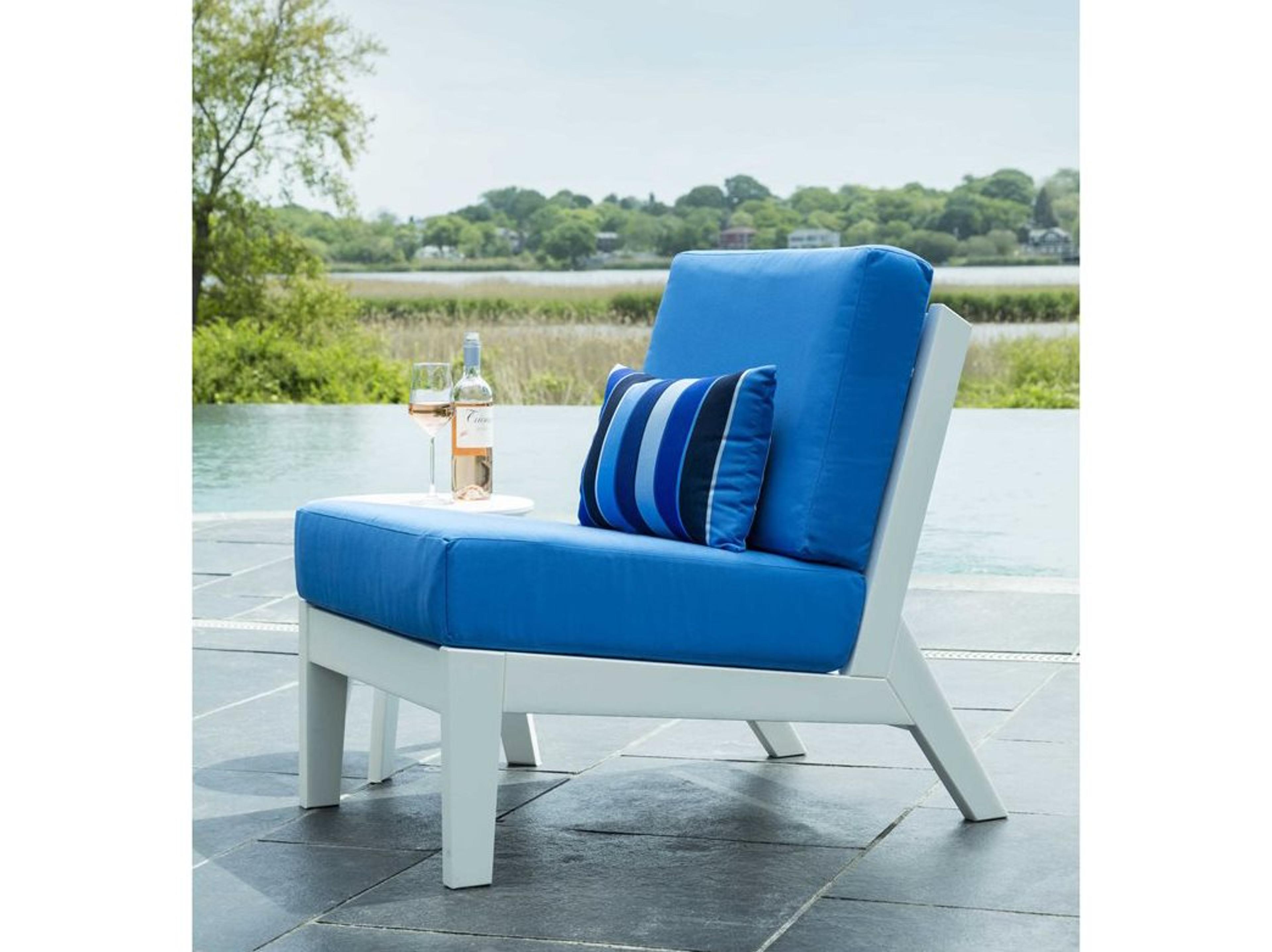 Seaside Casual Dex Recycled Cushion Outdoor Patio Lounge Set