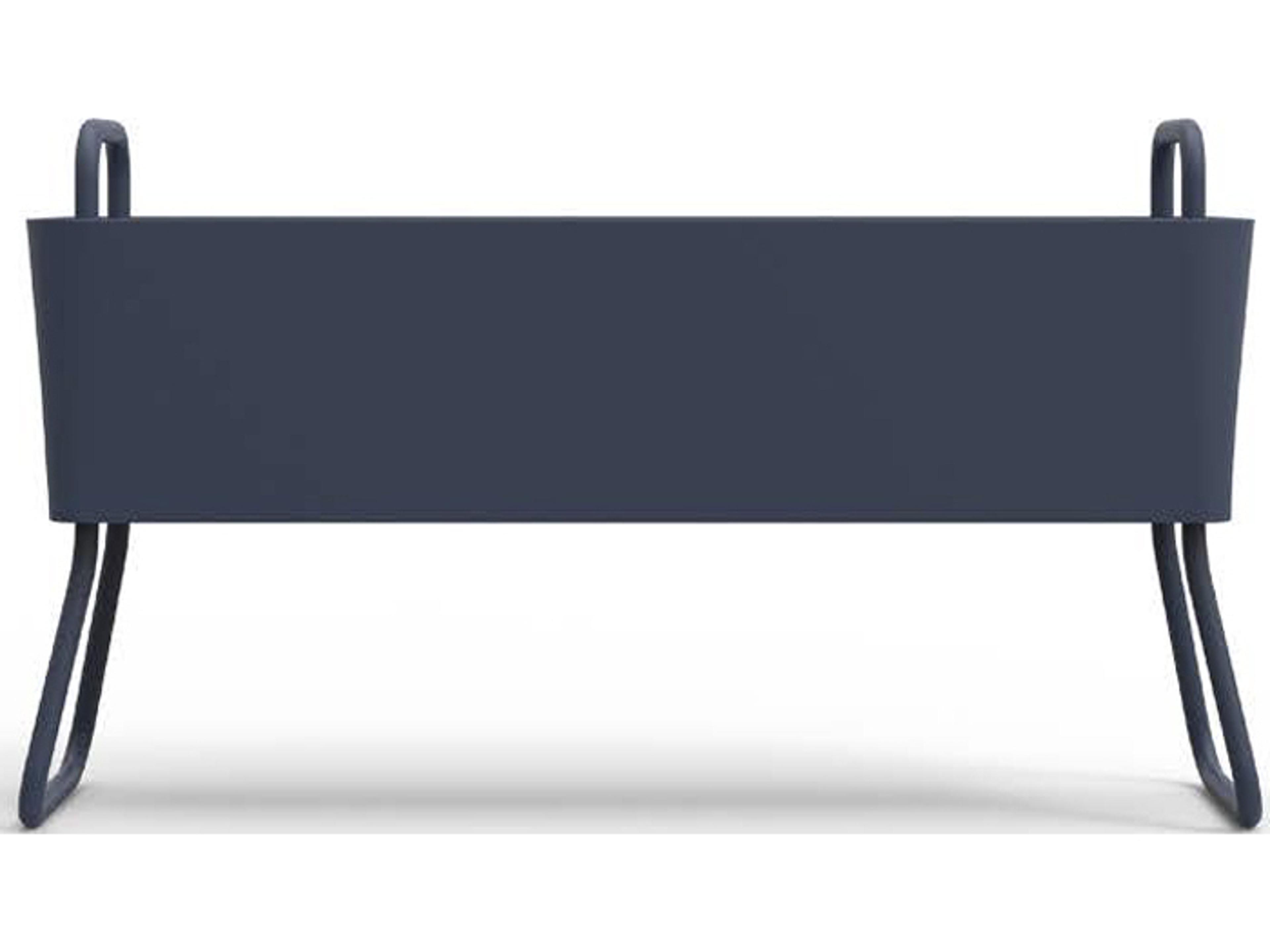 Seaside Casual Via Aluminum Green Mini Planter