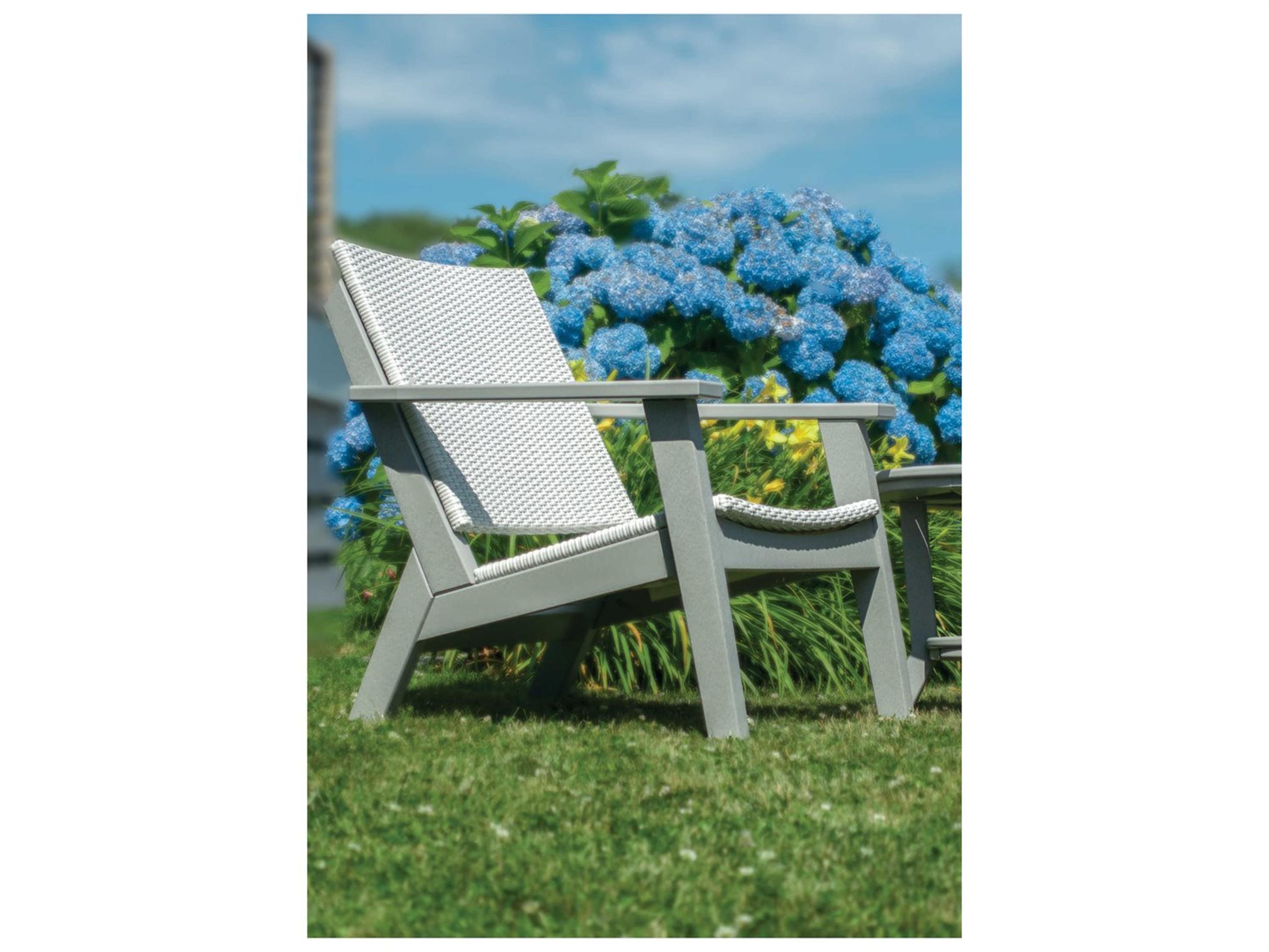 Seaside Casual Mad Recycled Plastic Patio Lounge Set