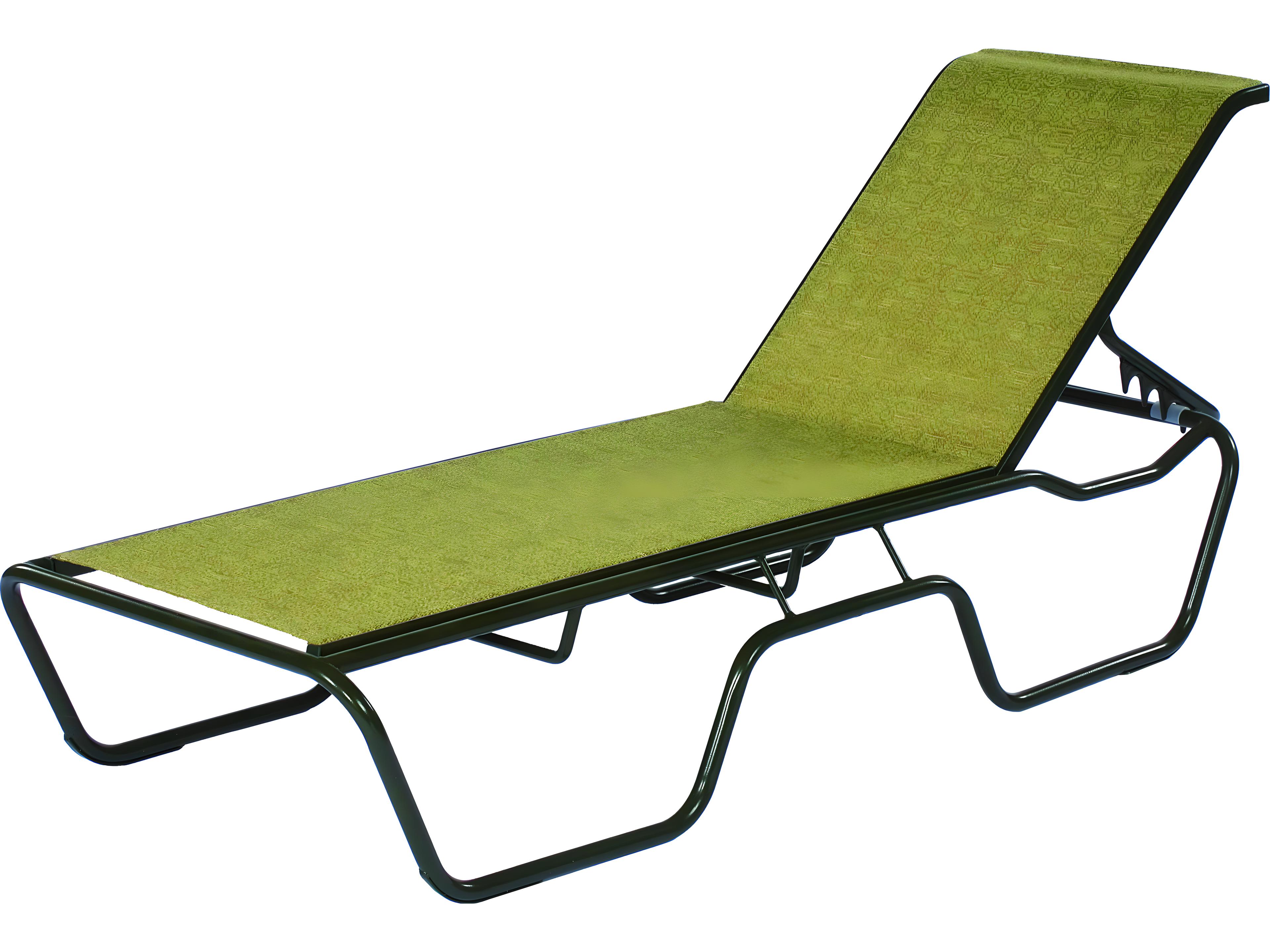 Suncoast Sanibel Sling Aluminum Stackable Patio Chaise Lounge