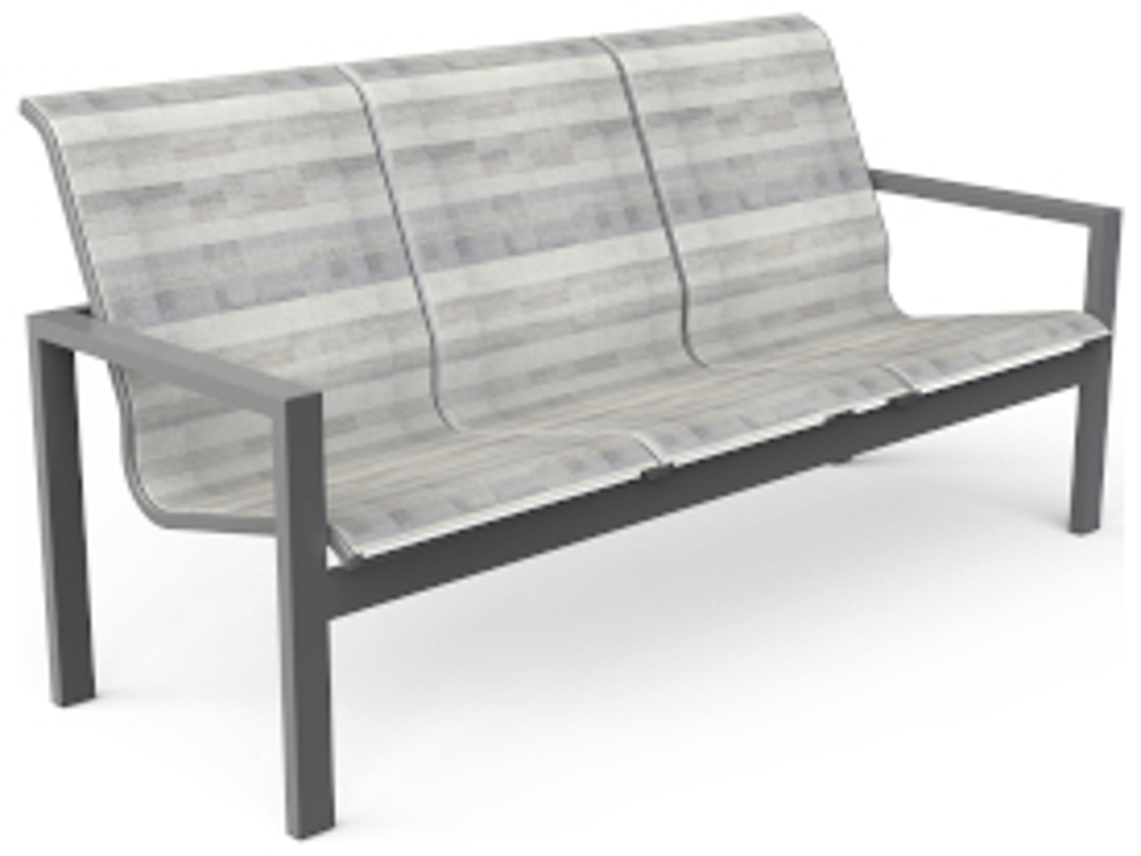 Suncoast Vectra Sling Aluminum Patio Sofa