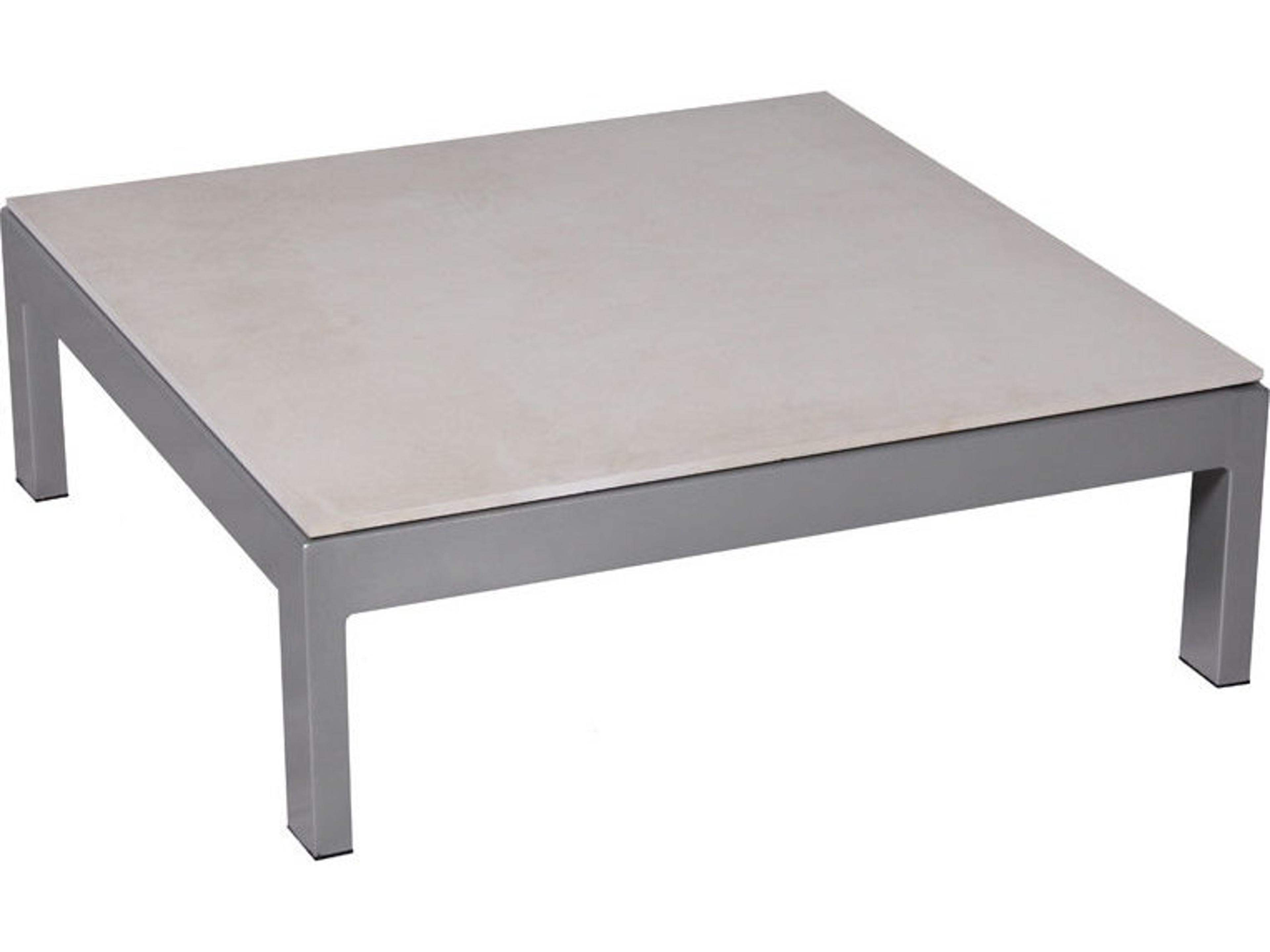 Suncoast Vectra Breeze Aluminum Square Outdoor Coffee Table