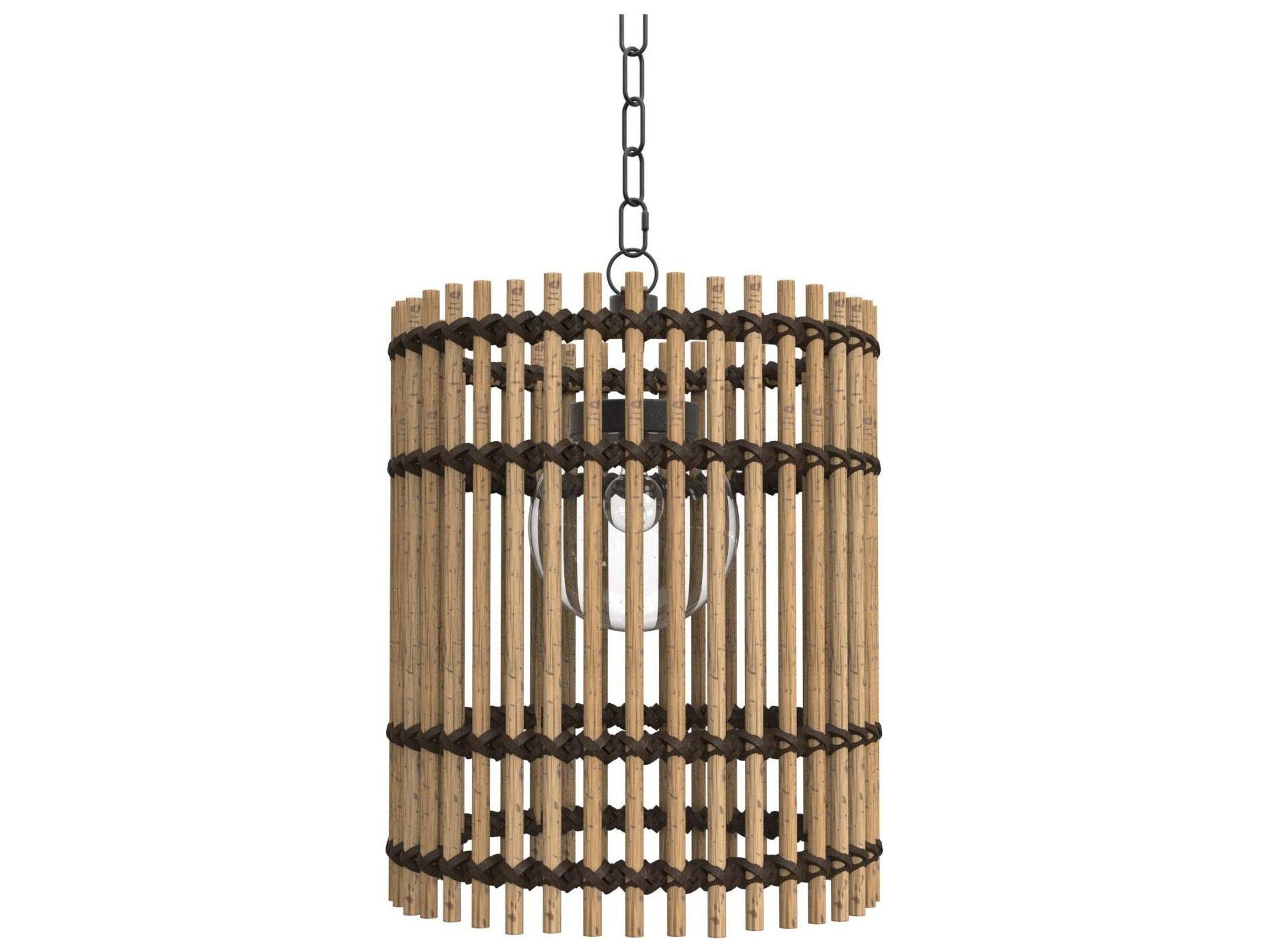 Summer Classics Sherman Resin Rattan Outdoor Pendant