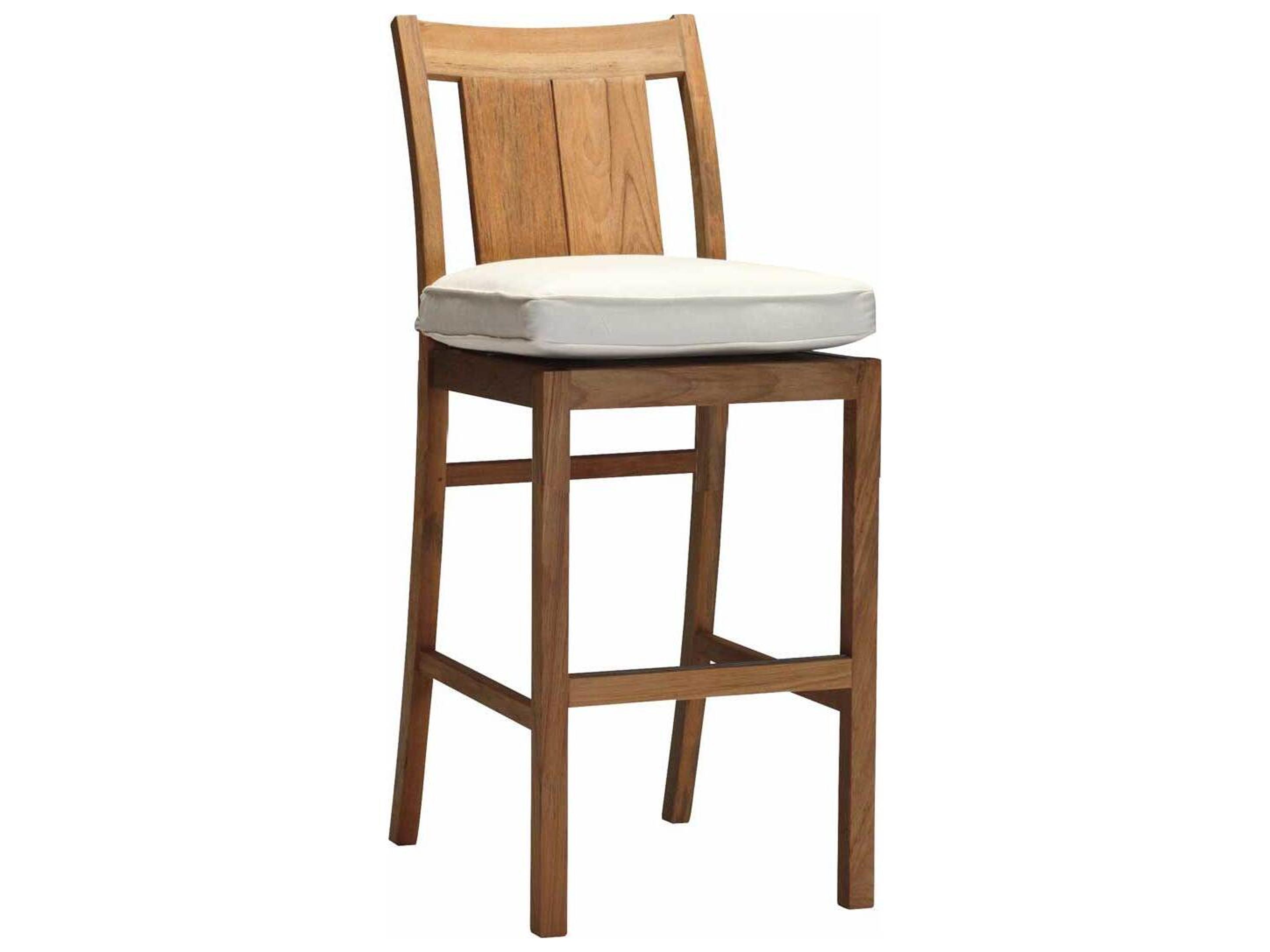 Summer Classics Croquet Teak 24''Counter Stool Seat Replacement Cushions
