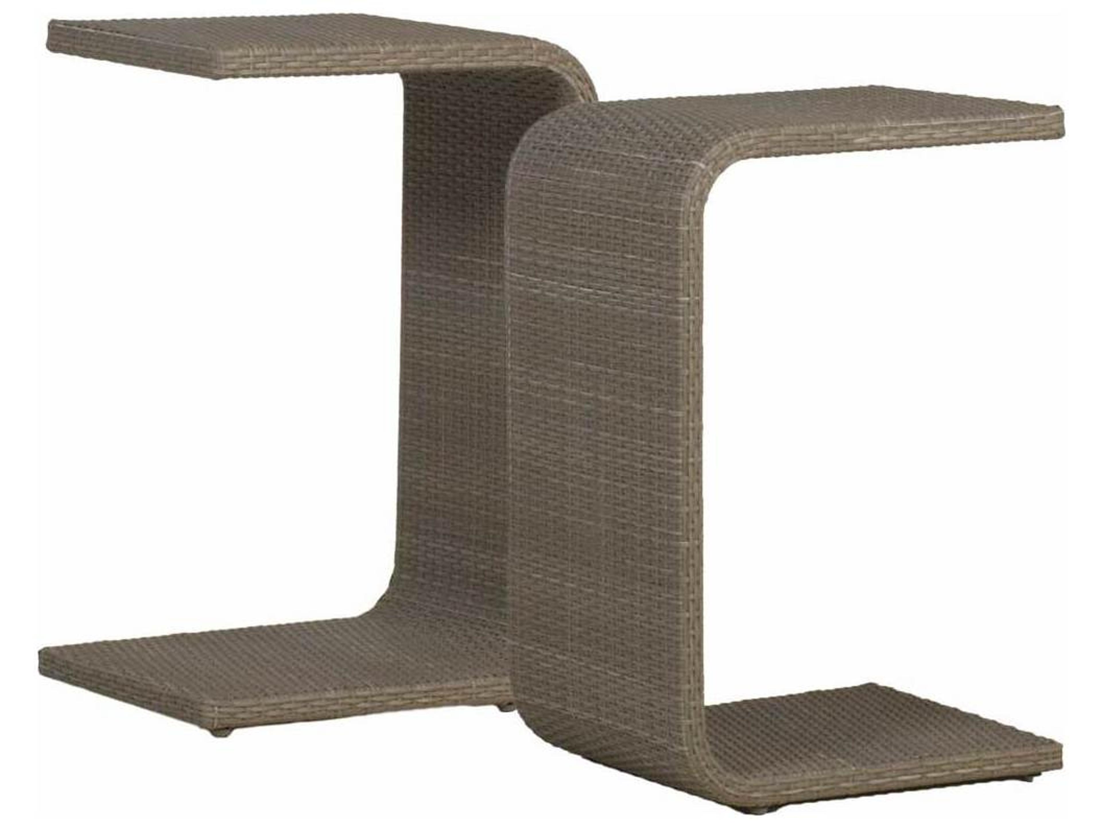 Summer Classics C-Table Wicker Patio End Table