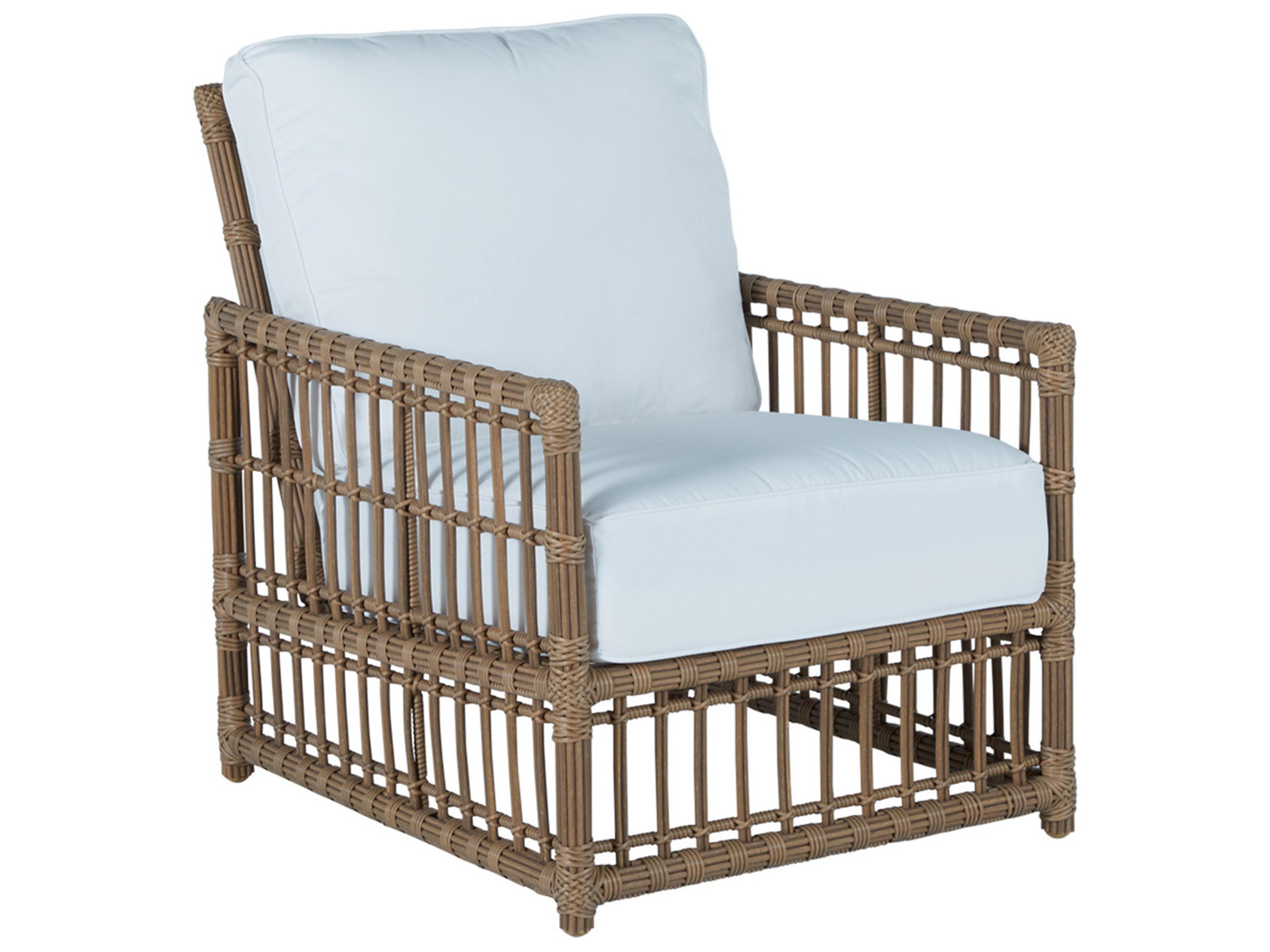 Summer Classics Newport Wicker Outdoor Patio Lounge Chair