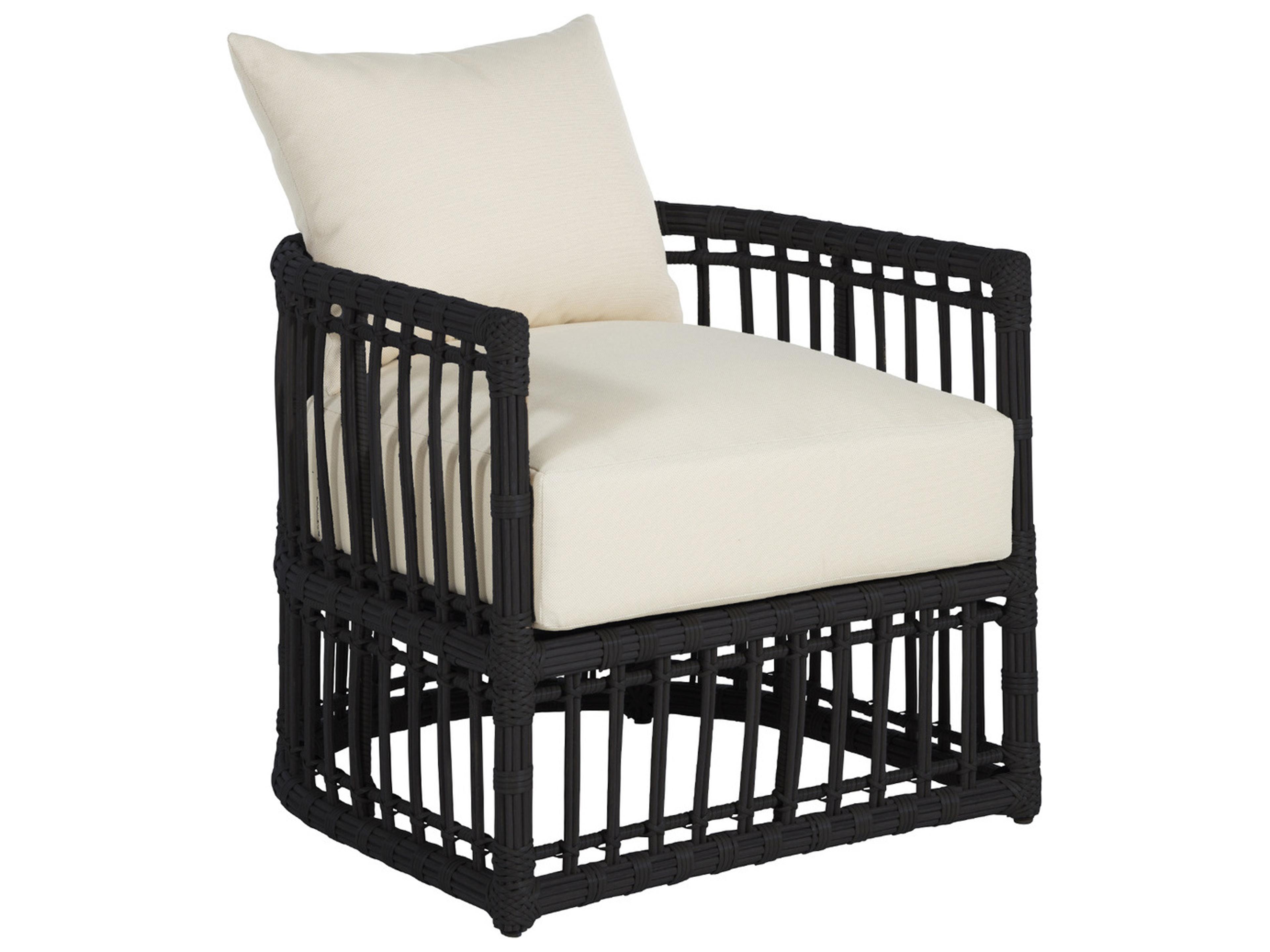 Summer Classics Newport Wicker Barrel Chair