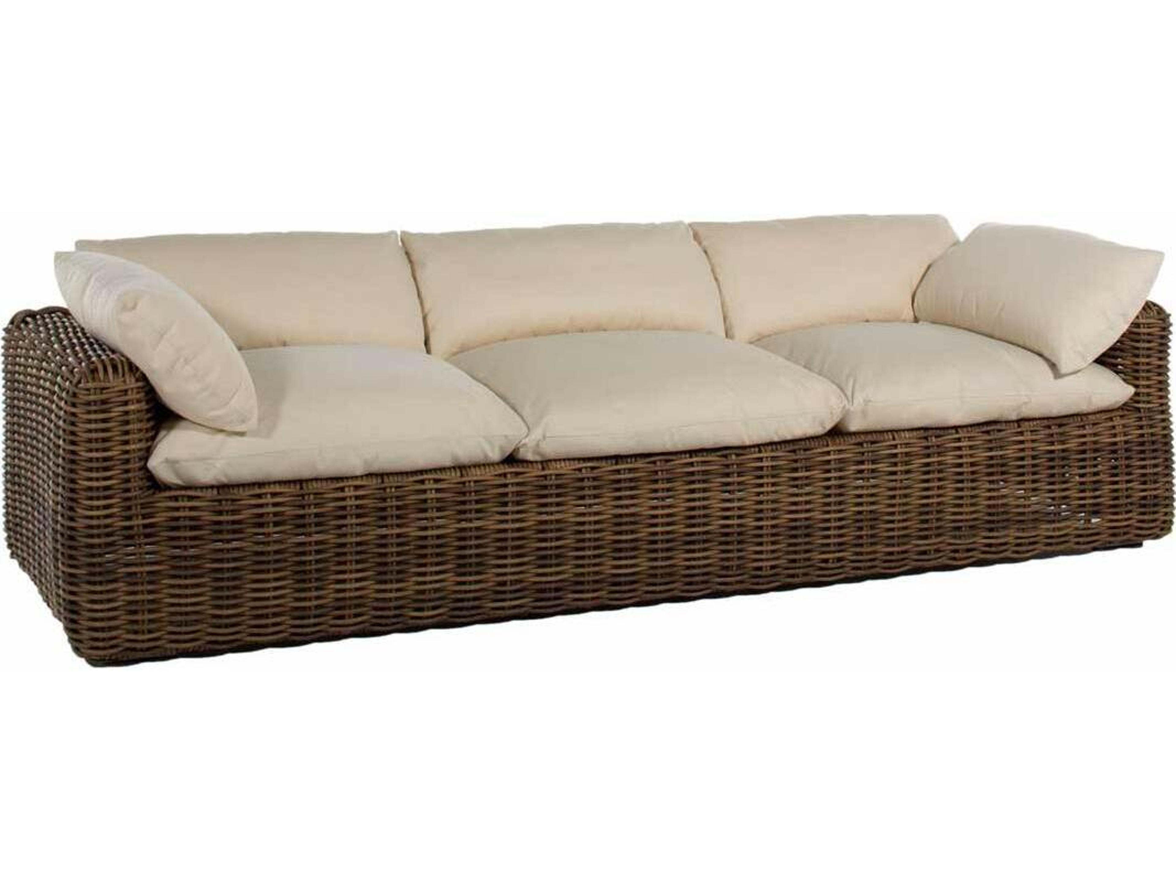 Summer Classics Montecito Wicker Patio Sofa