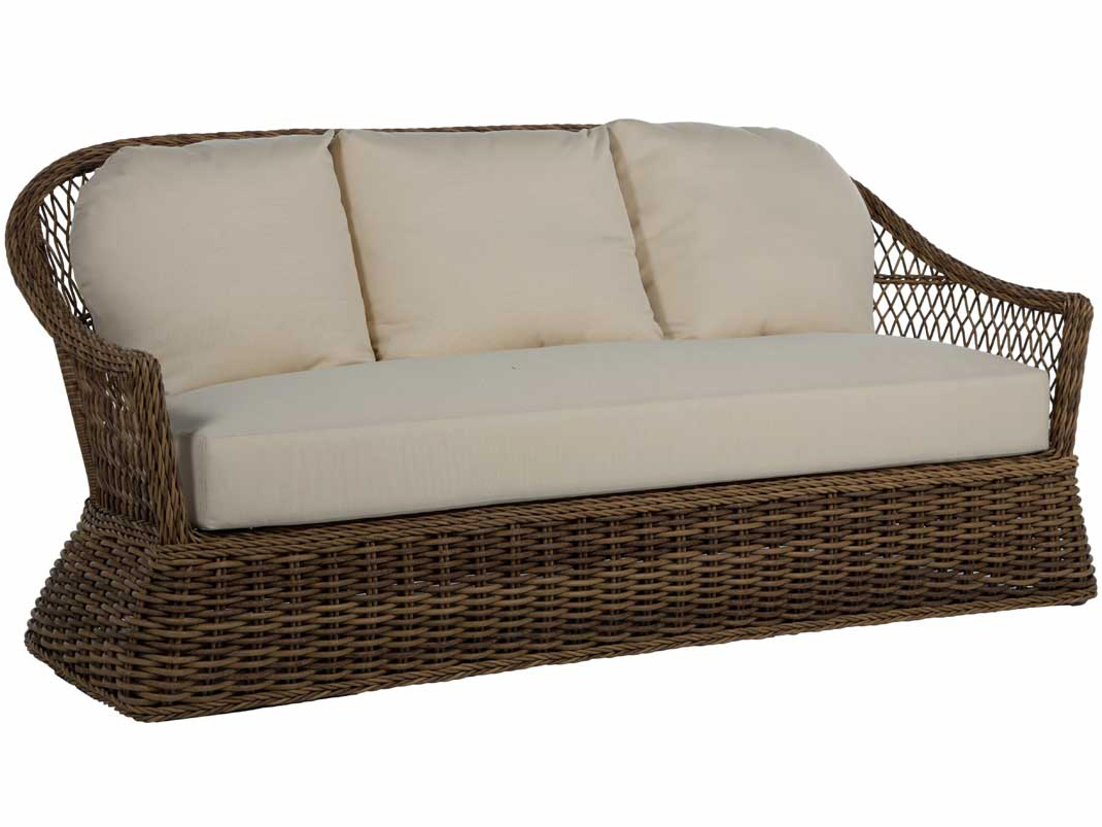 Summer Classics Soho Wicker Patio Sofa