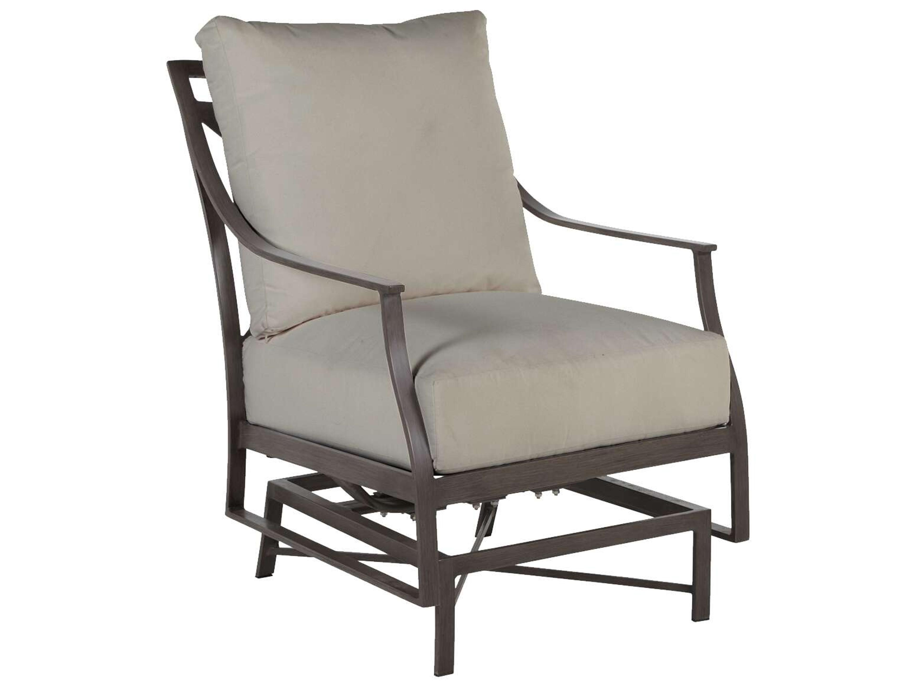 Summer Classics Monaco Quick Ship Wrought Aluminum Cushion Lounge Chair