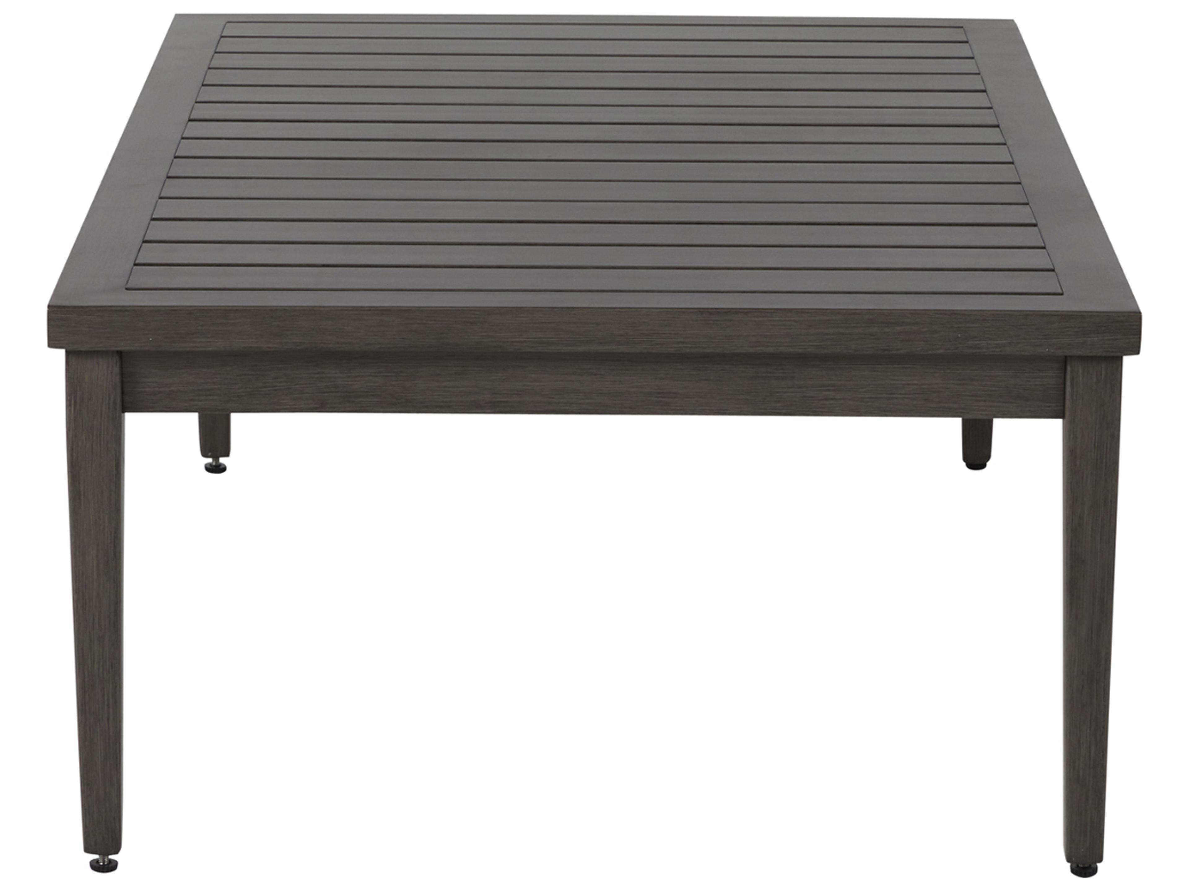 Summer Classics Brookside Aluminum Rectangular Patio Coffee Table
