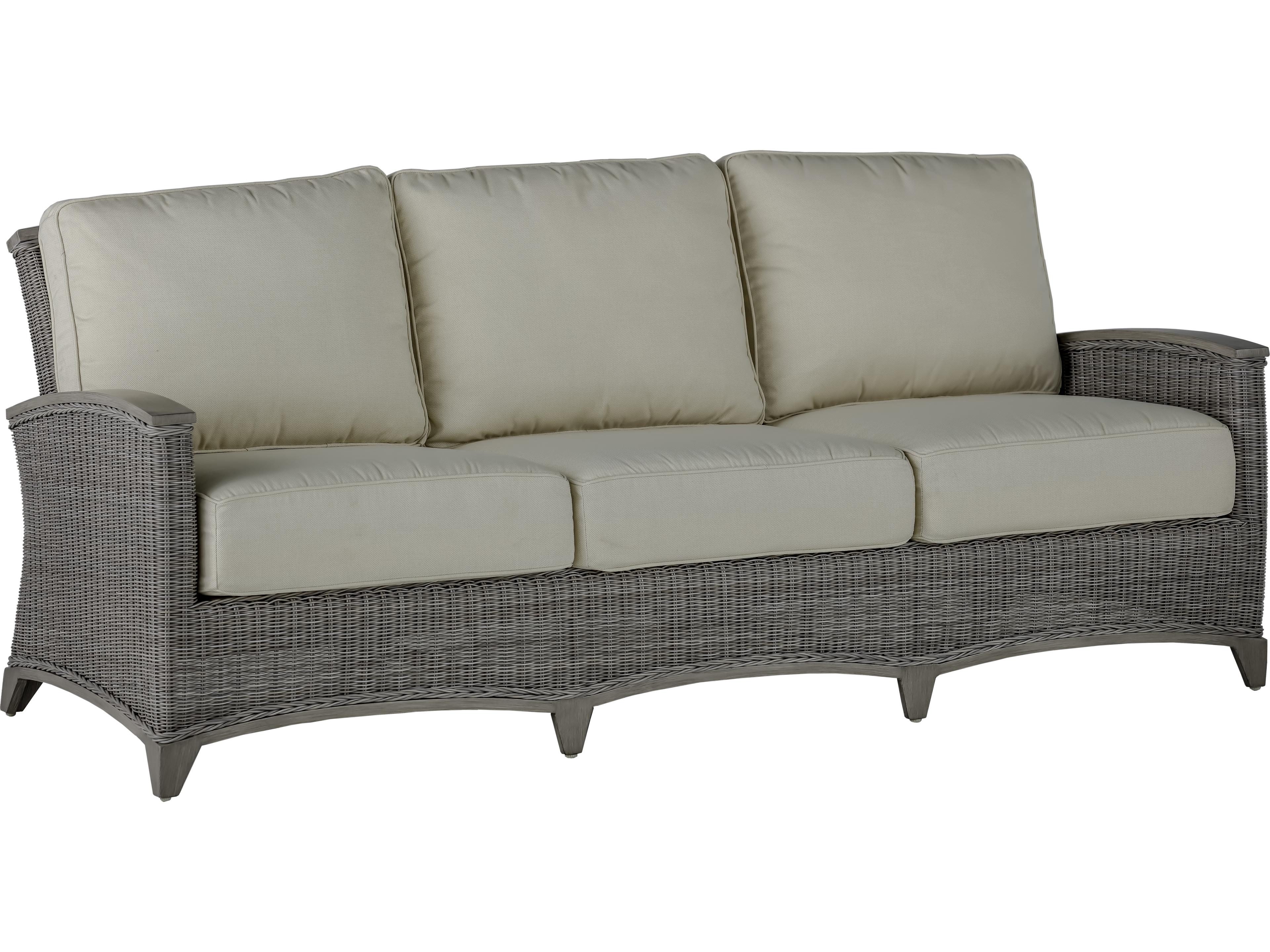 Summer Classics Astoria Wicker Outdoor Patio Sofa