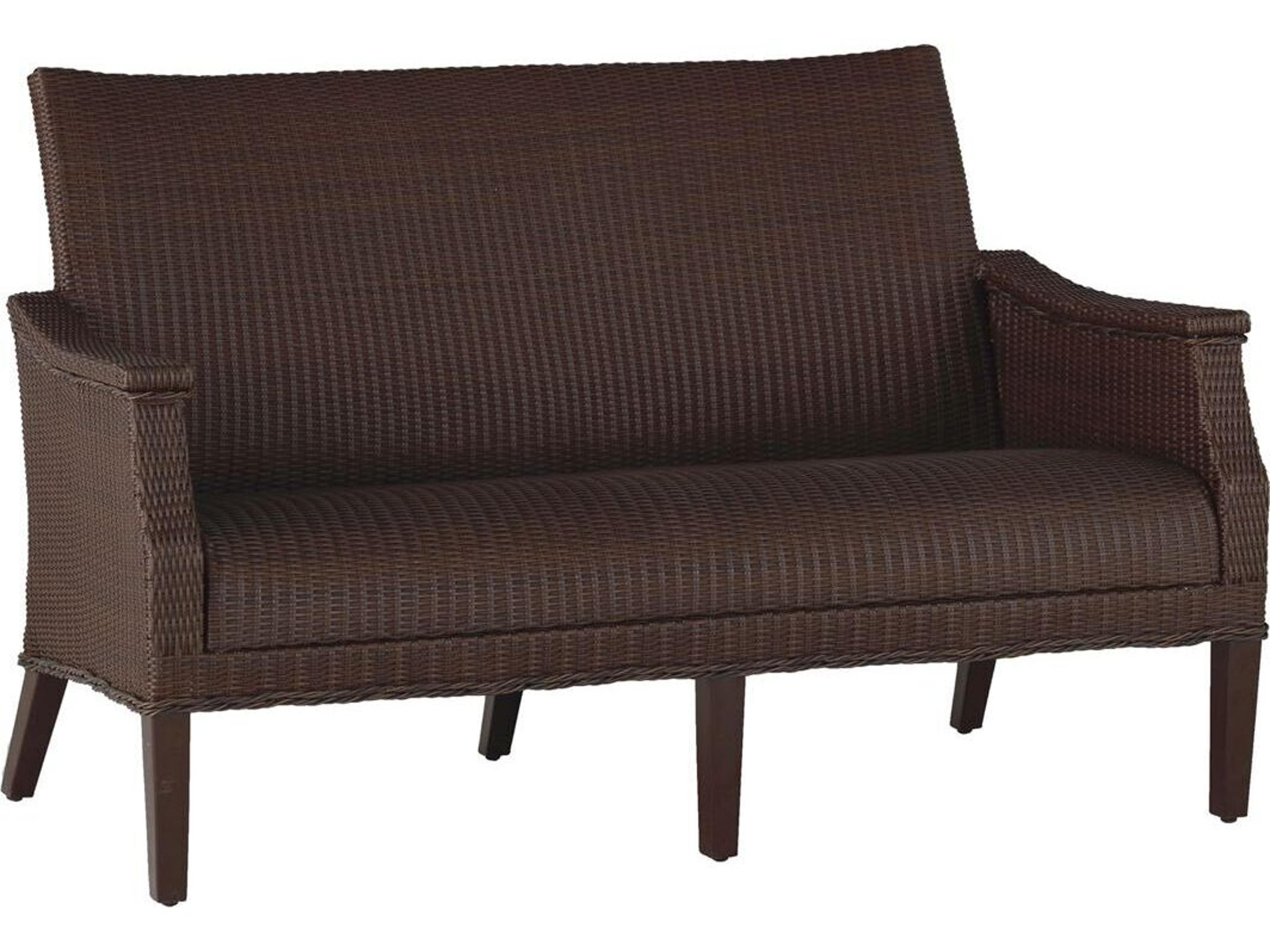 Bentley Wicker Outdoor Patio Loveseat