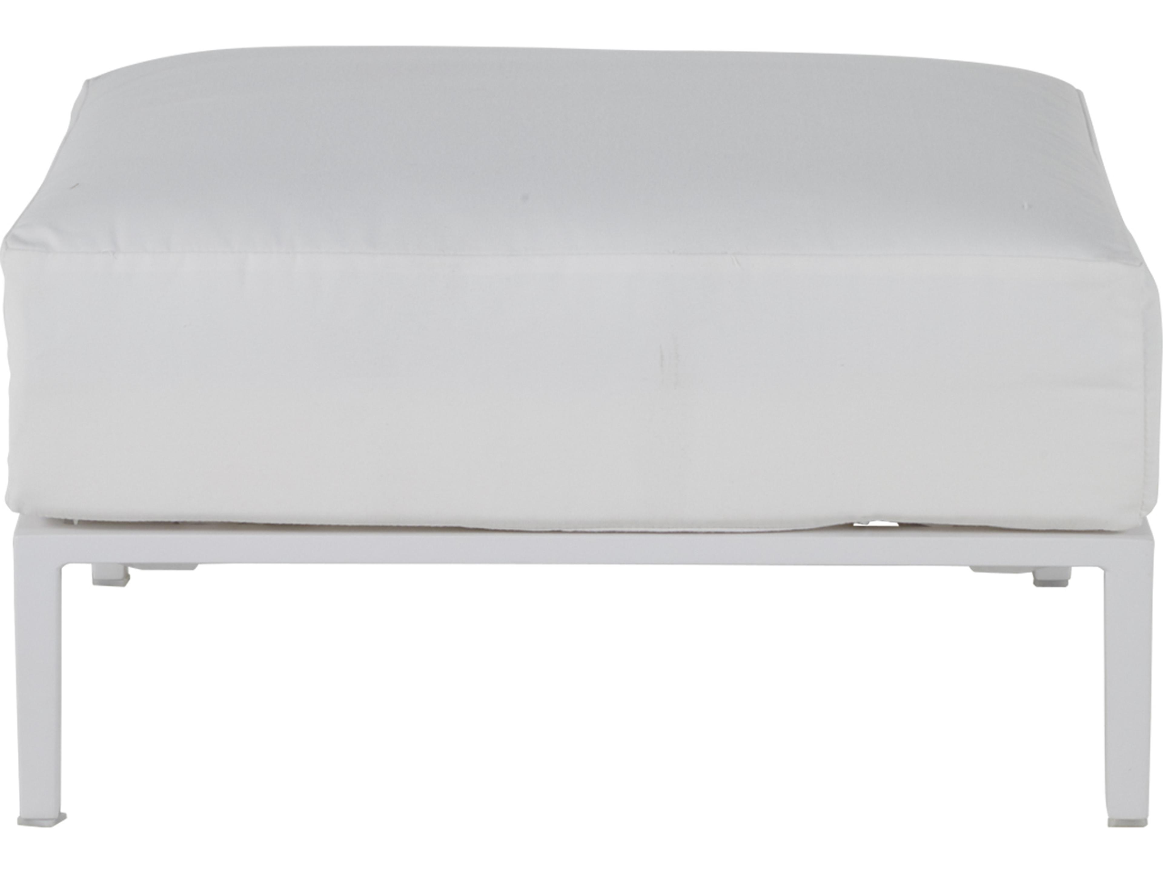 Summer Classics Havana Aluminum Patio Ottoman