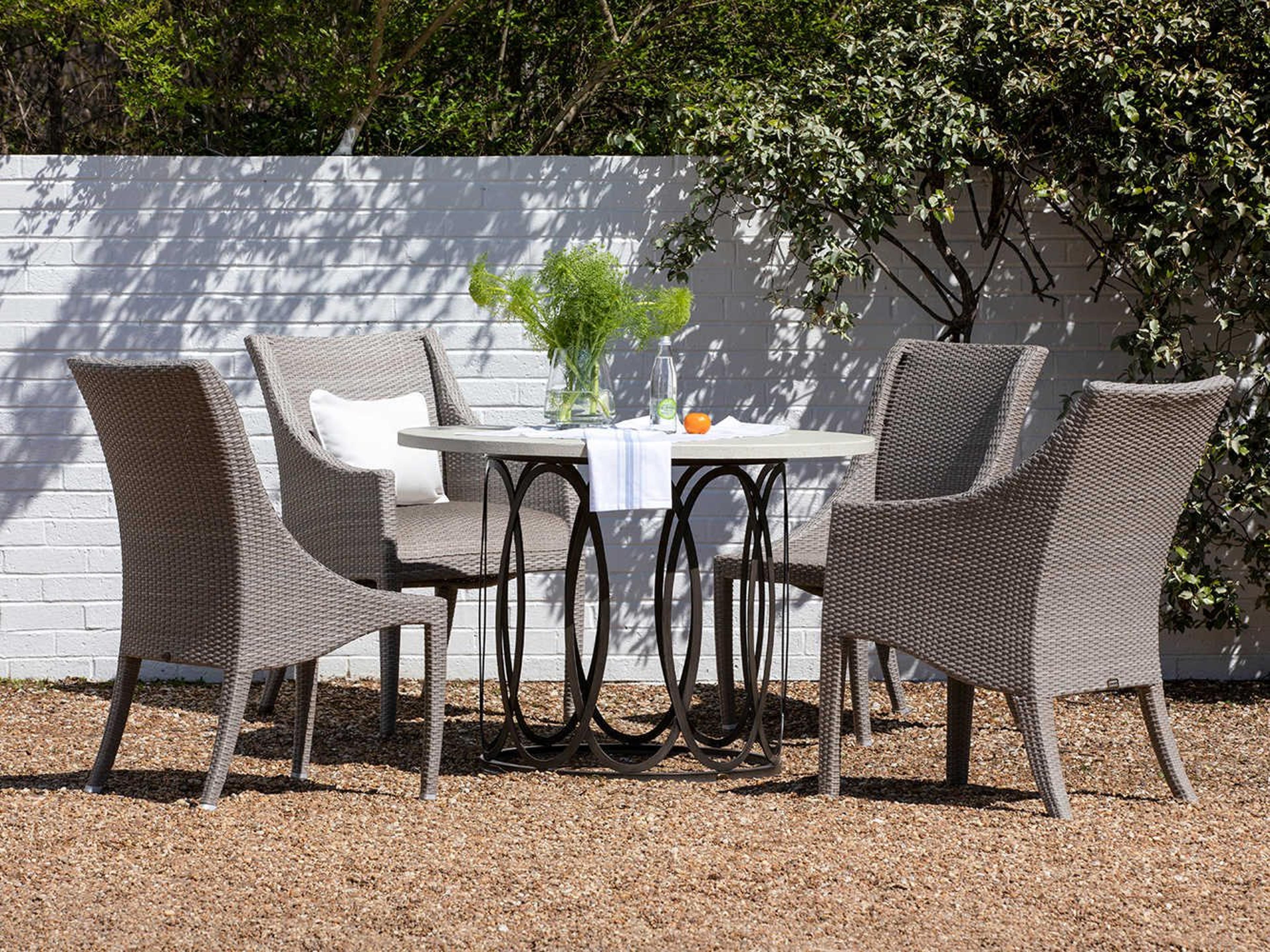Summer Classics Athena Plus Wicker Patio Dining Set