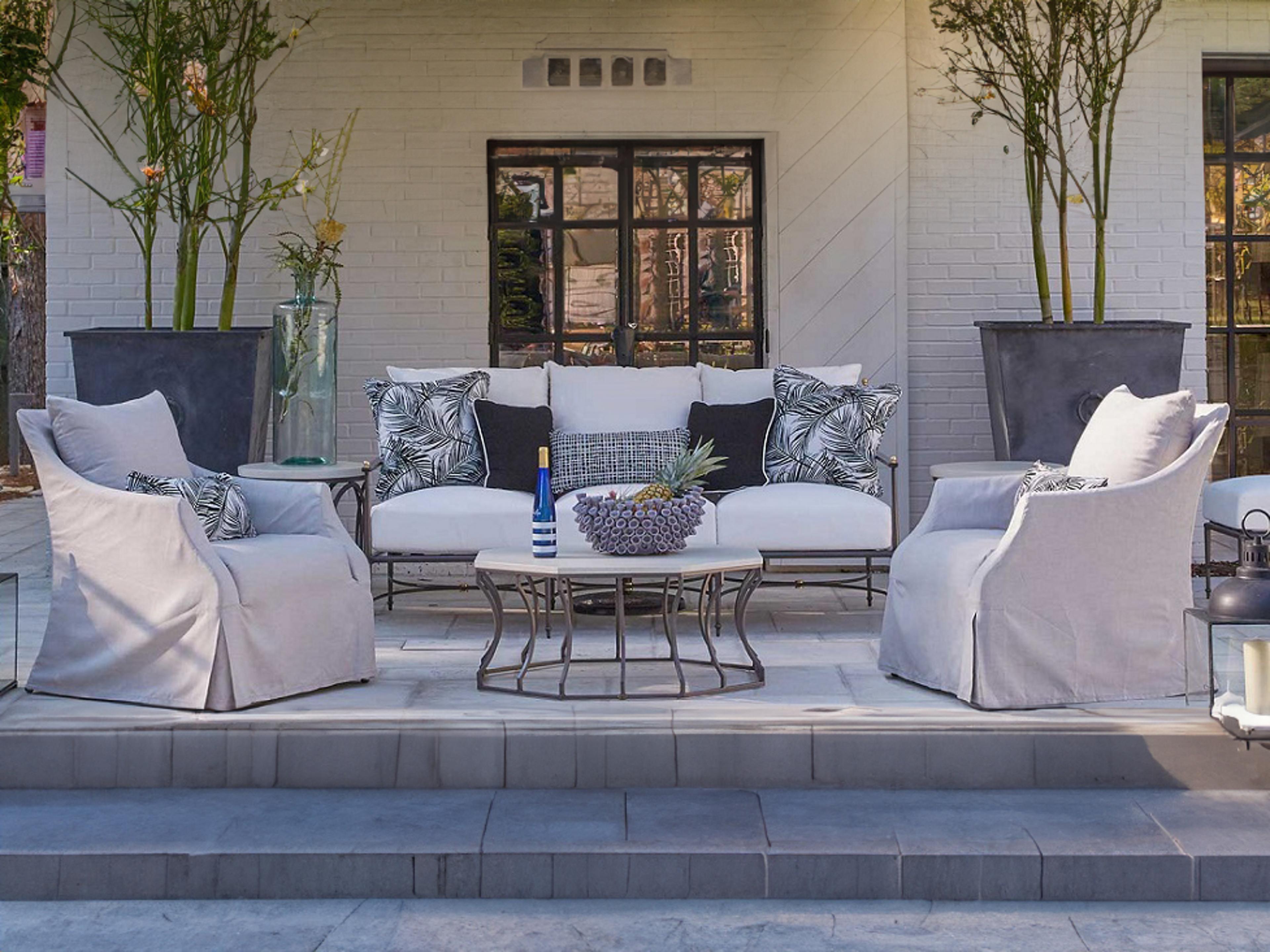 Summer Classics Baldwin Aluminum Cushion Outdoor Lounge Set