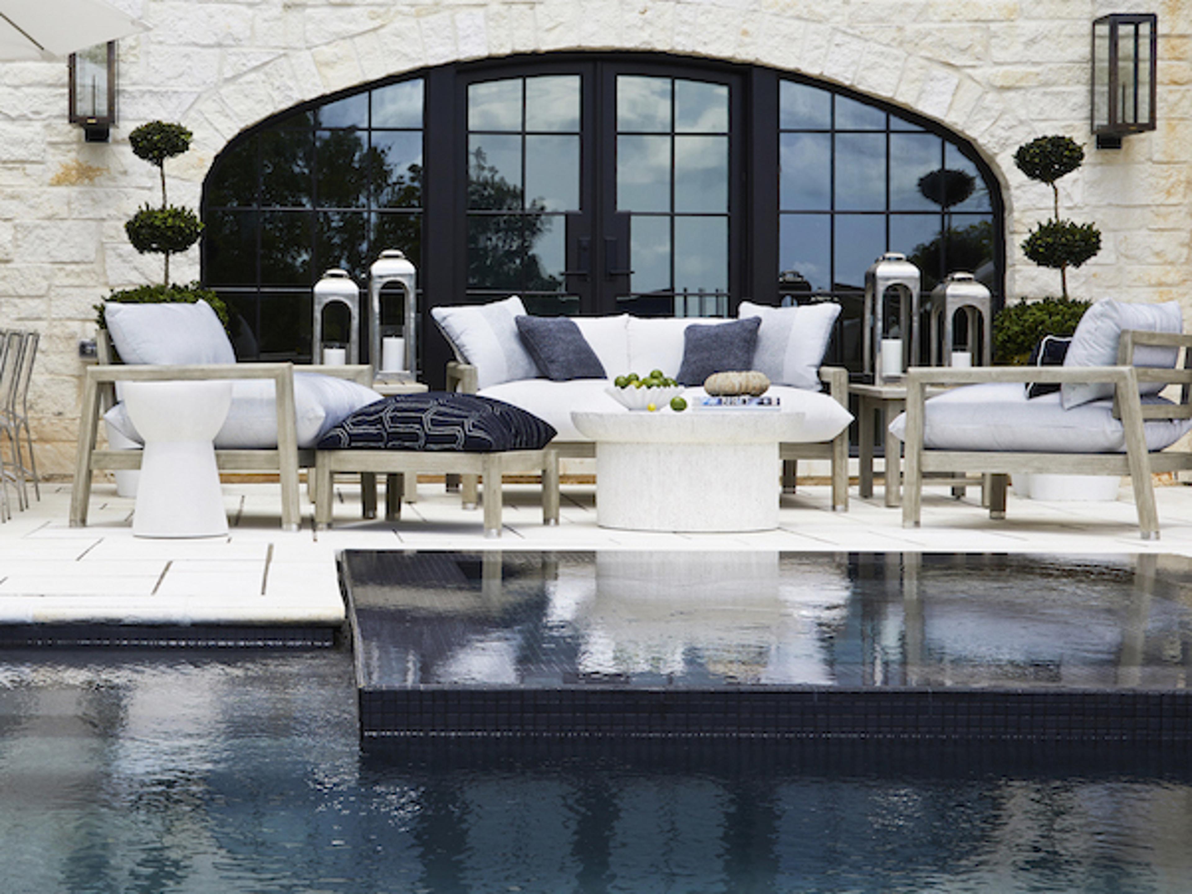 Summer Classics Monterey Steel Cushion Outdoor Patio Lounge Set