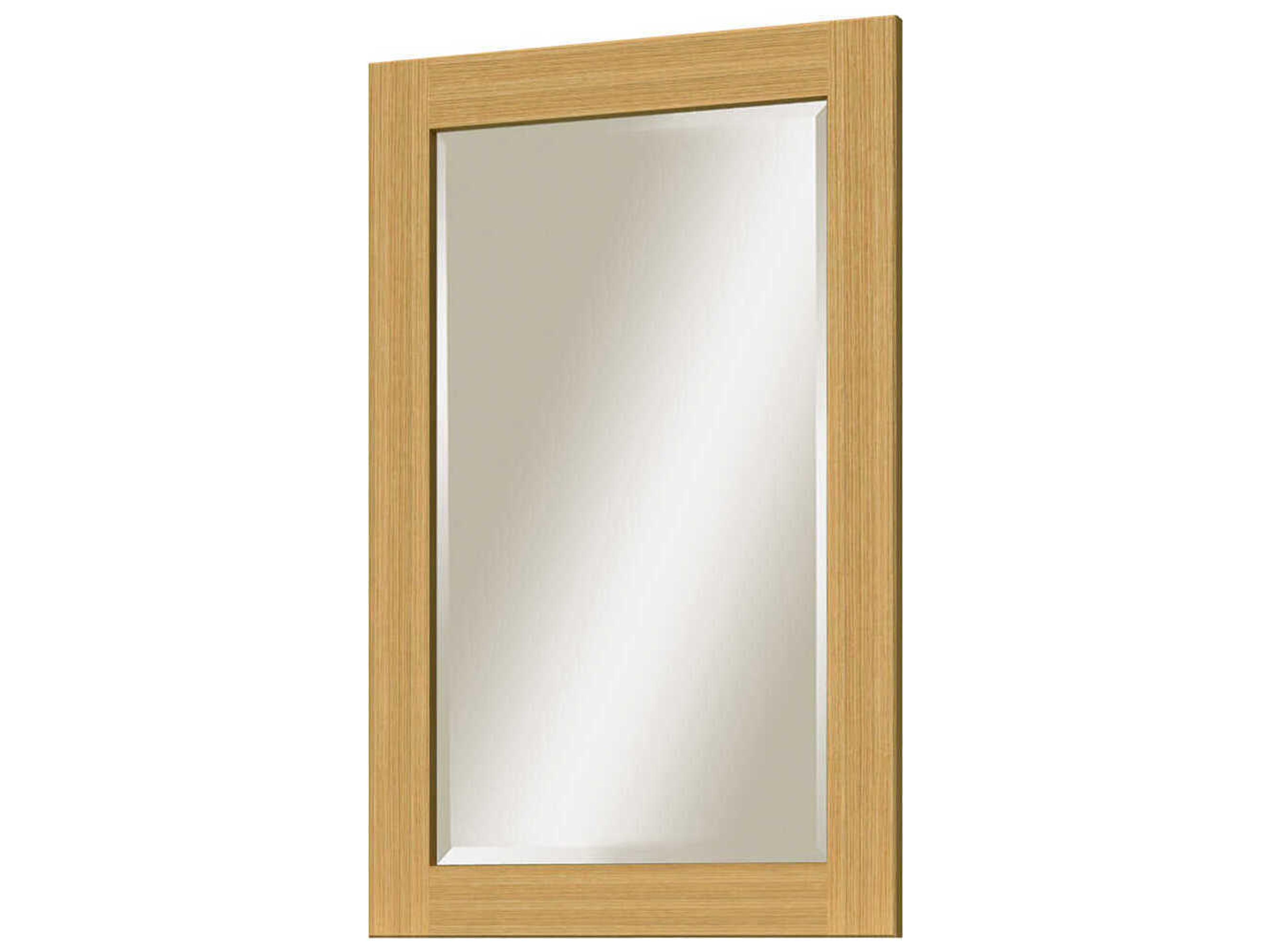 Sunny Wood Forrester Ridge Natural Oak Wall Mirror Vertical