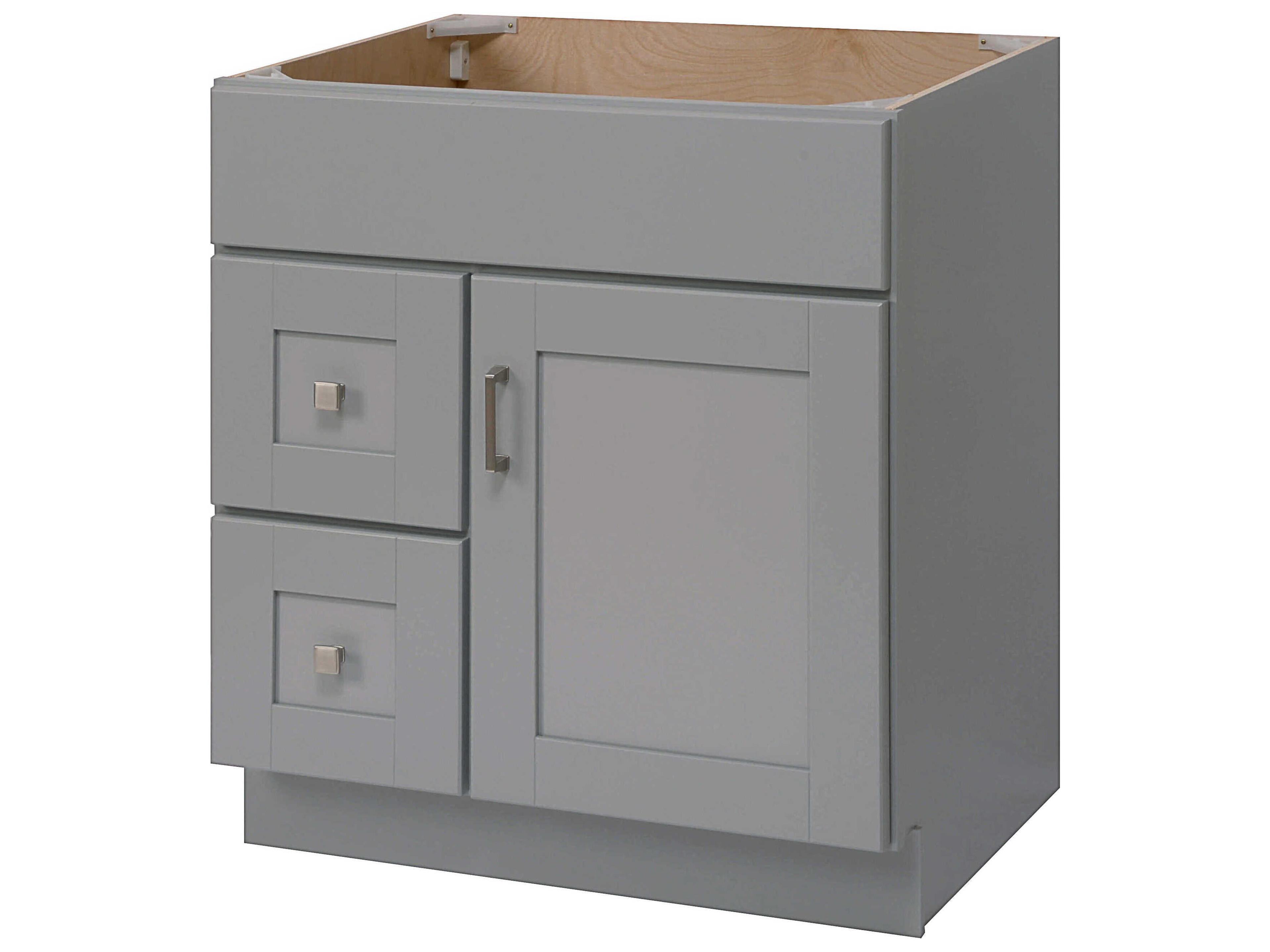 Sunny Wood Grayson Dove Gray Vanity