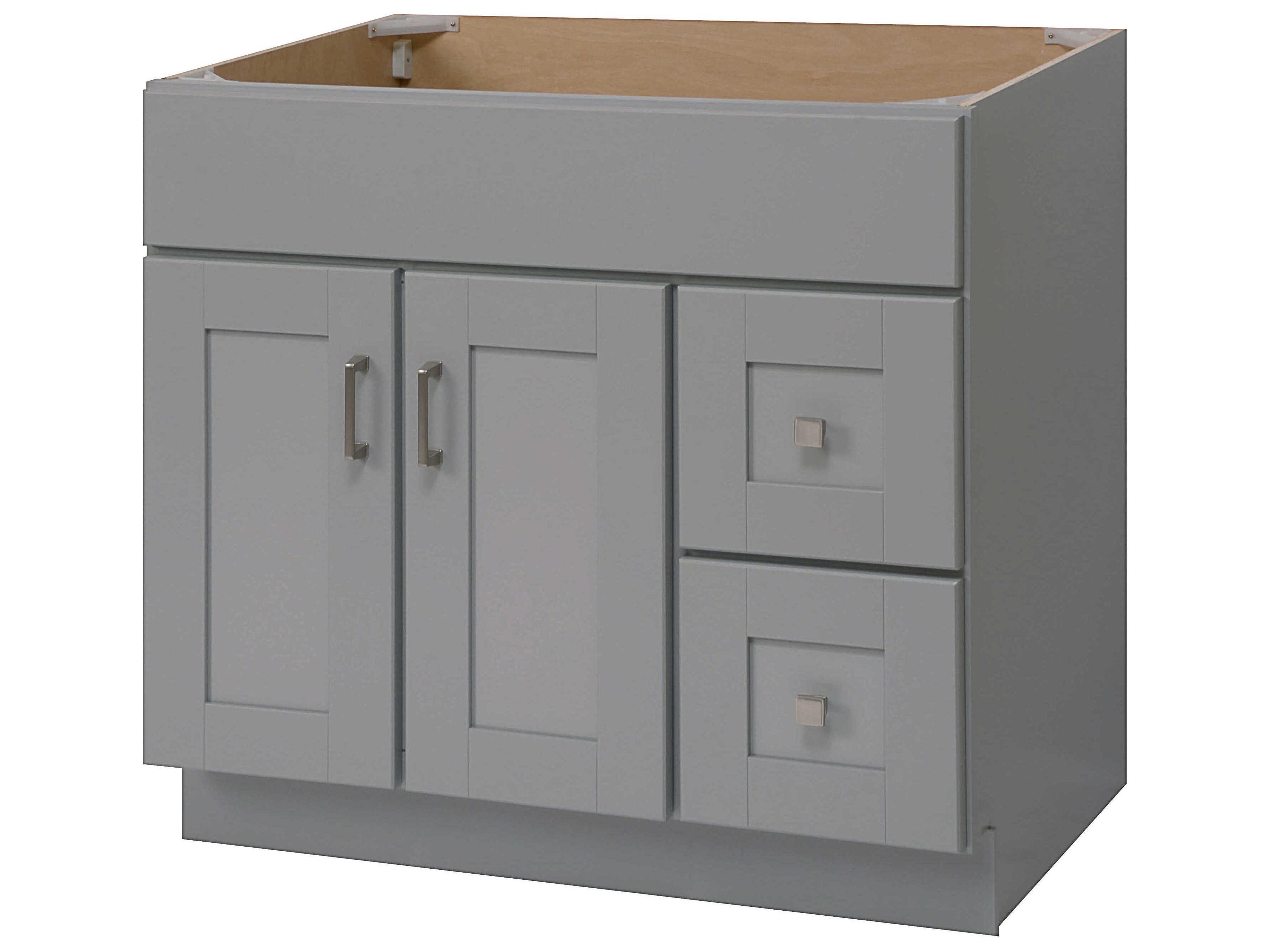 Sunny Wood Grayson Dove Gray Vanity