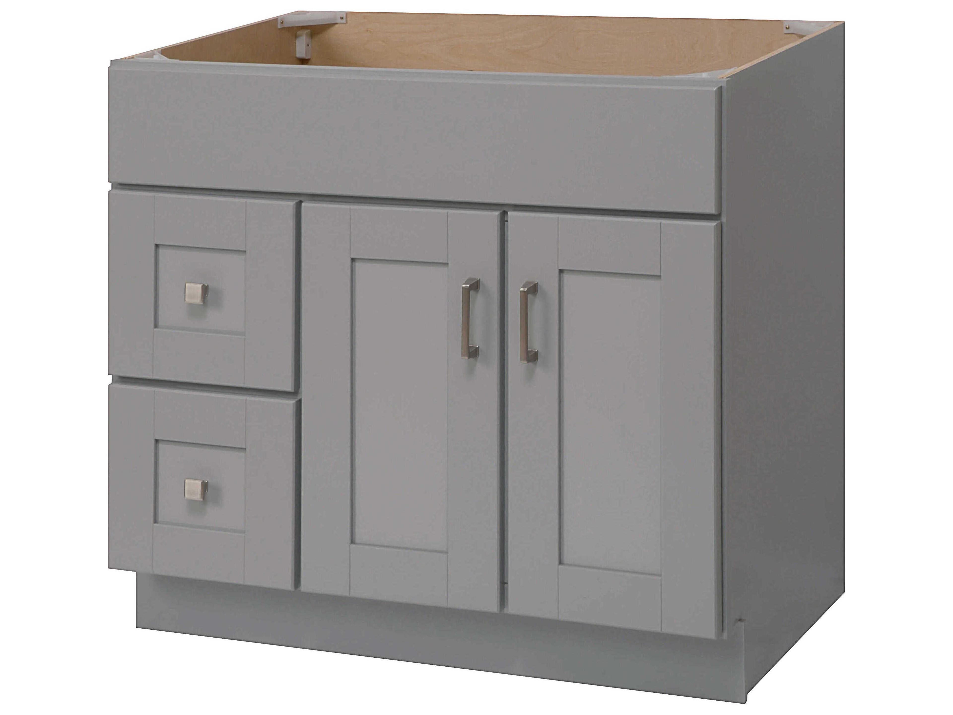 Sunny Wood Grayson Dove Gray Vanity