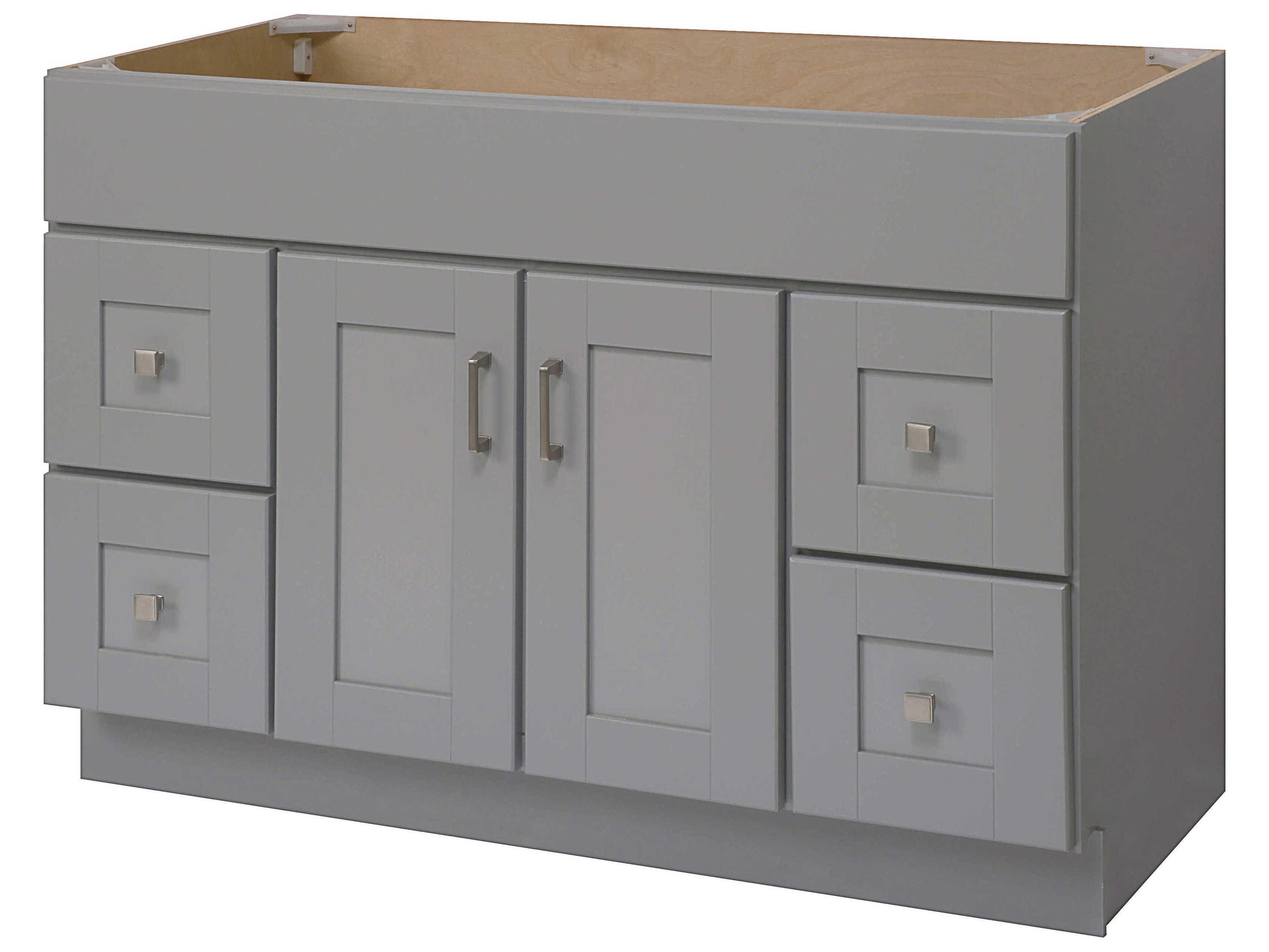 Sunny Wood Grayson Dove Gray Vanity