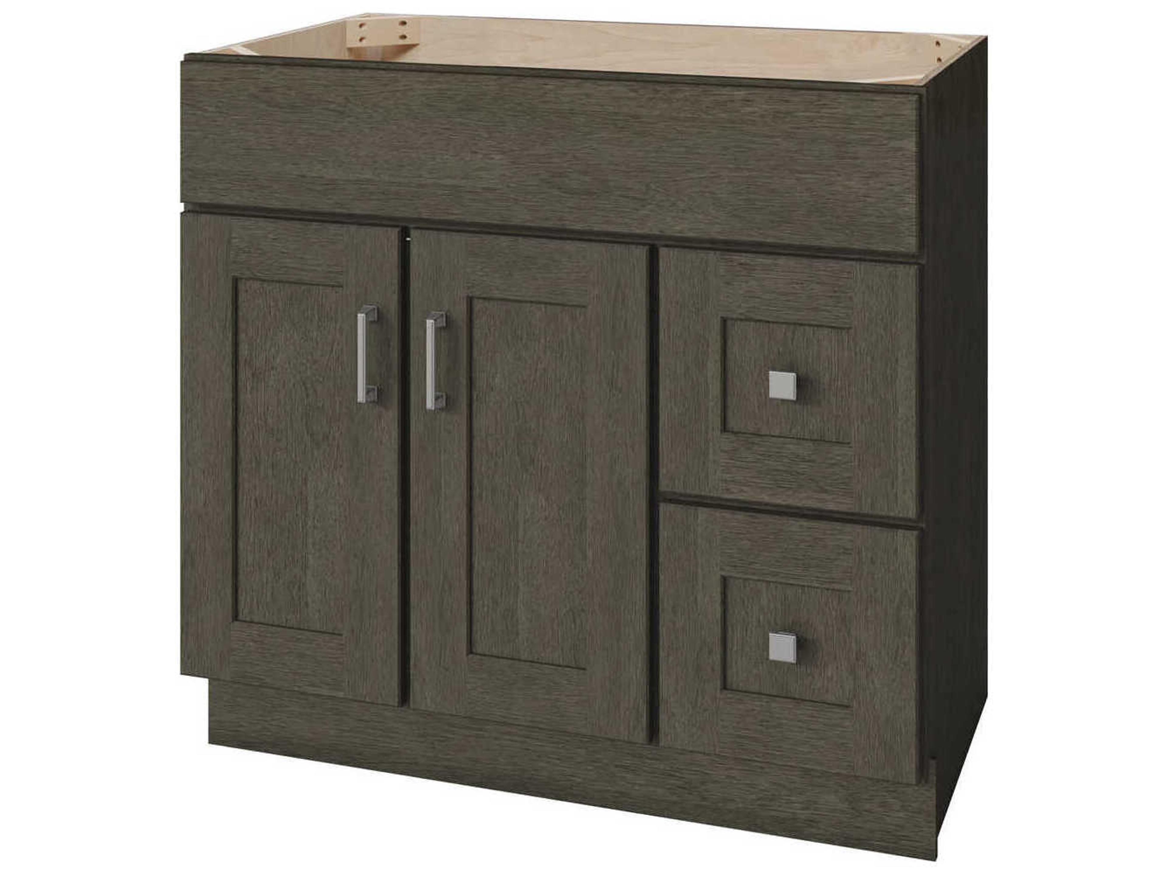 Sunny Wood Livingstone Shale Grey Vanity