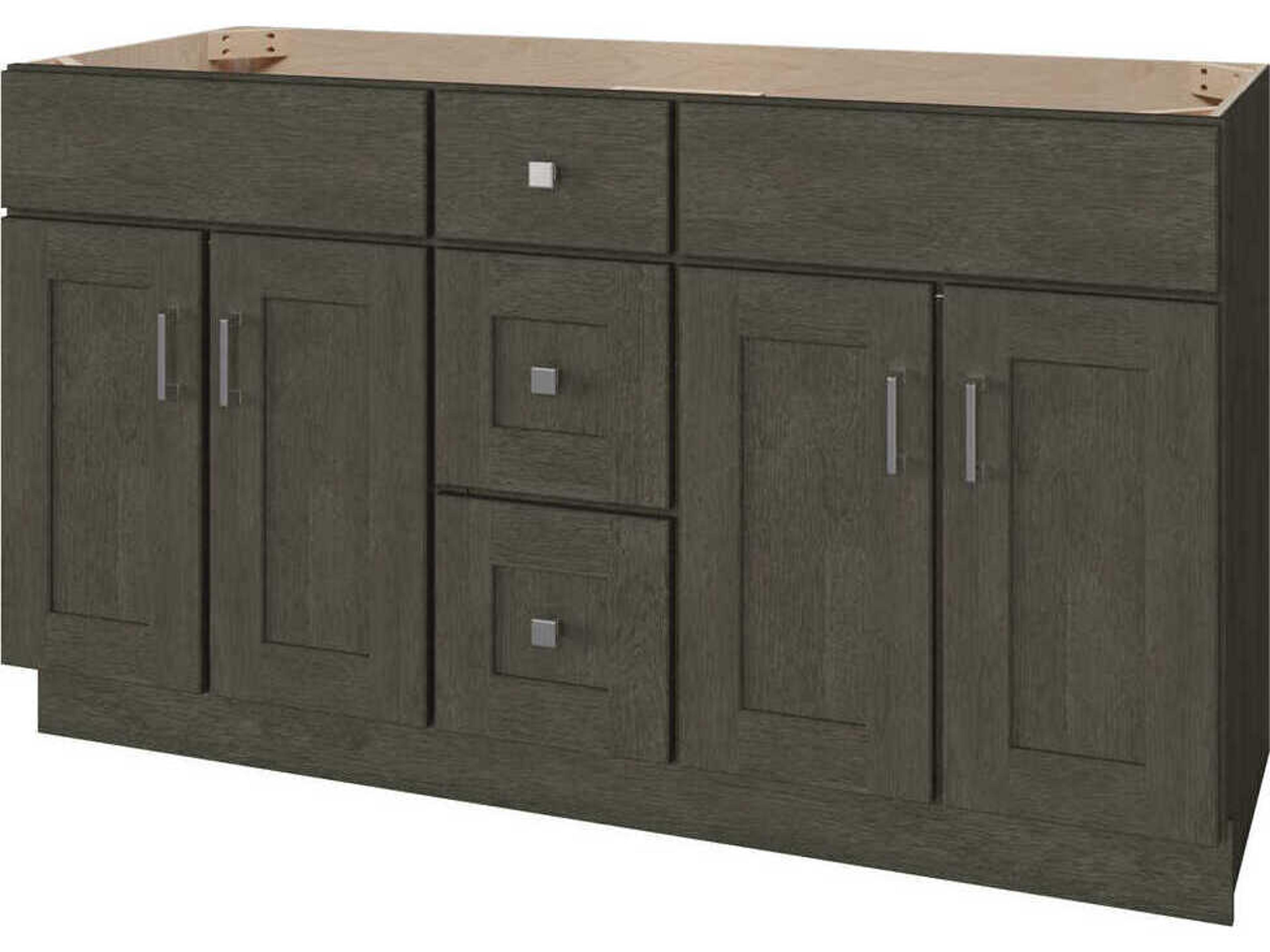 Sunny Wood Livingstone Shale Grey Vanity