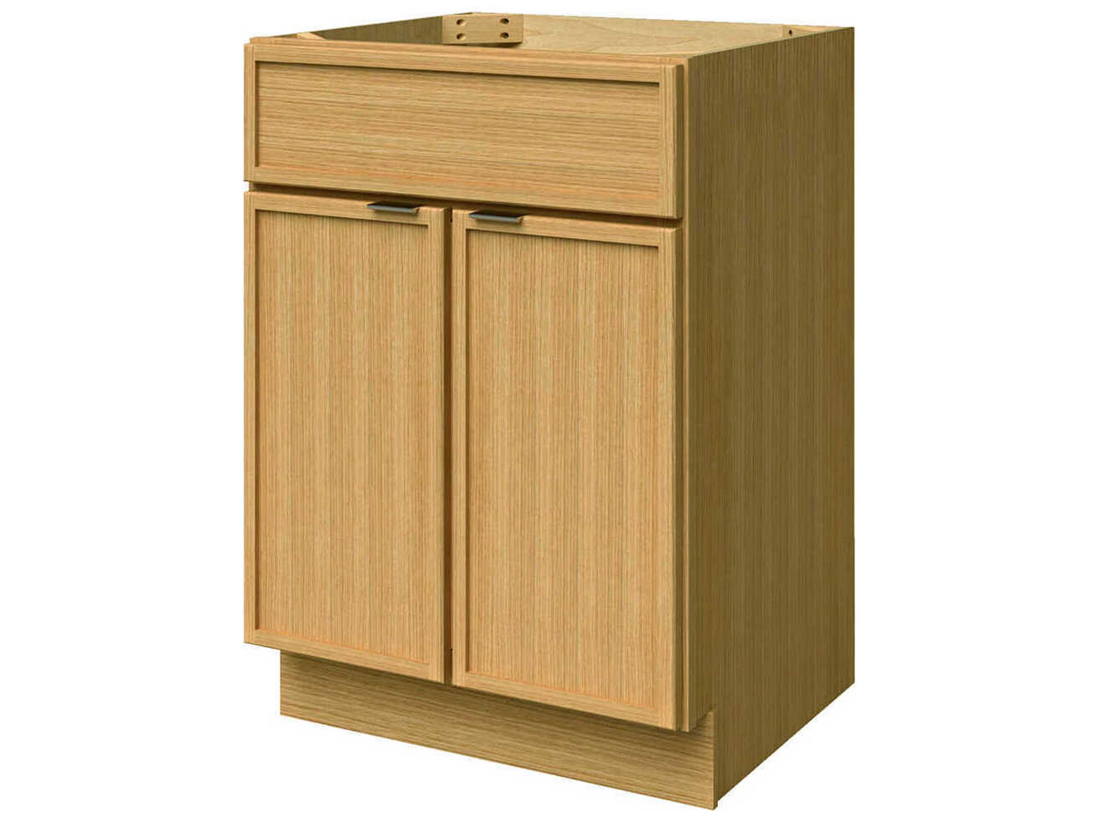 Sunny Wood Nikko Clear Oak Vanity
