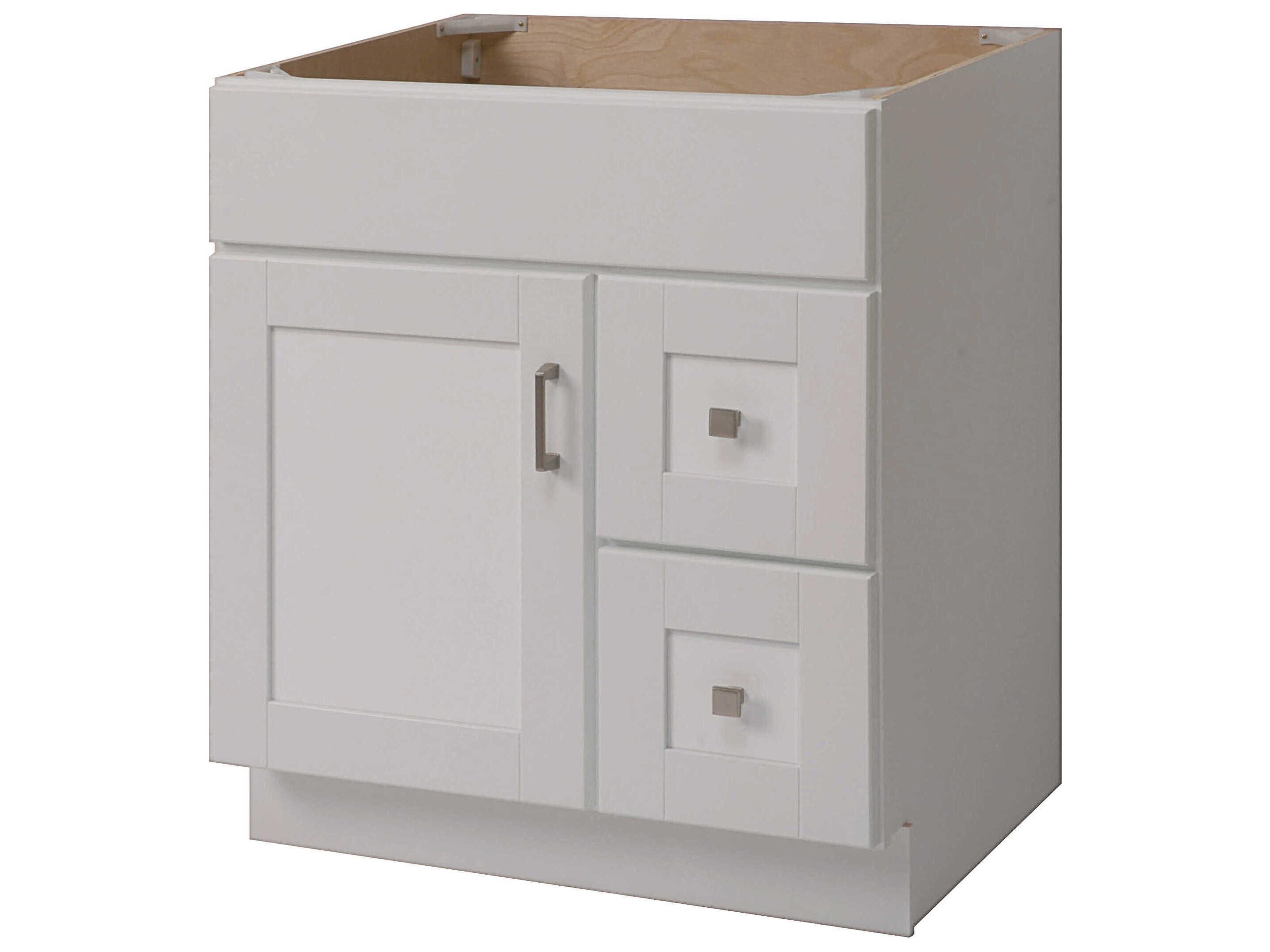 Sunny Wood Shaker Hill Designer White Vanity
