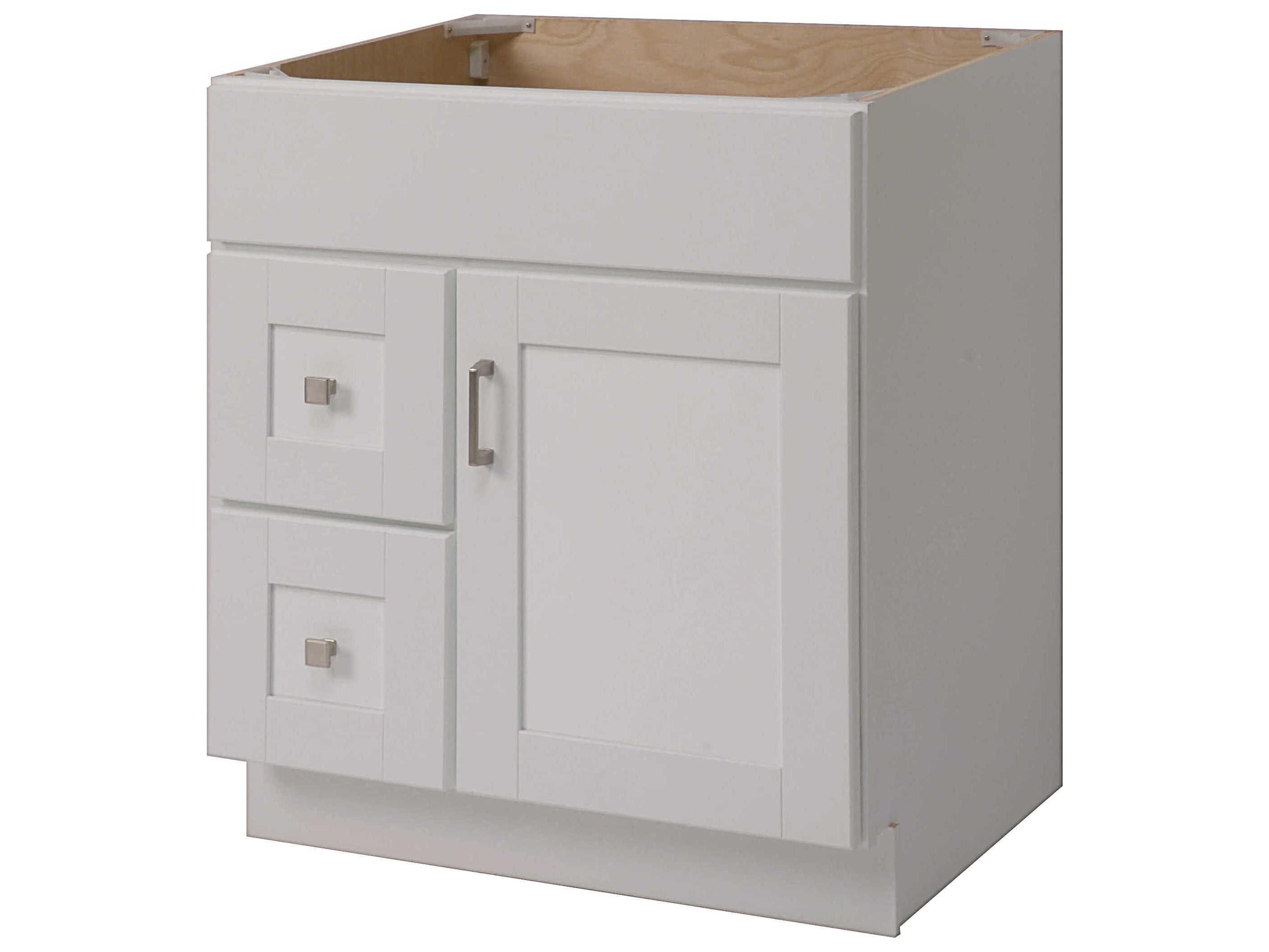 Sunny Wood Shaker Hill Designer White Vanity