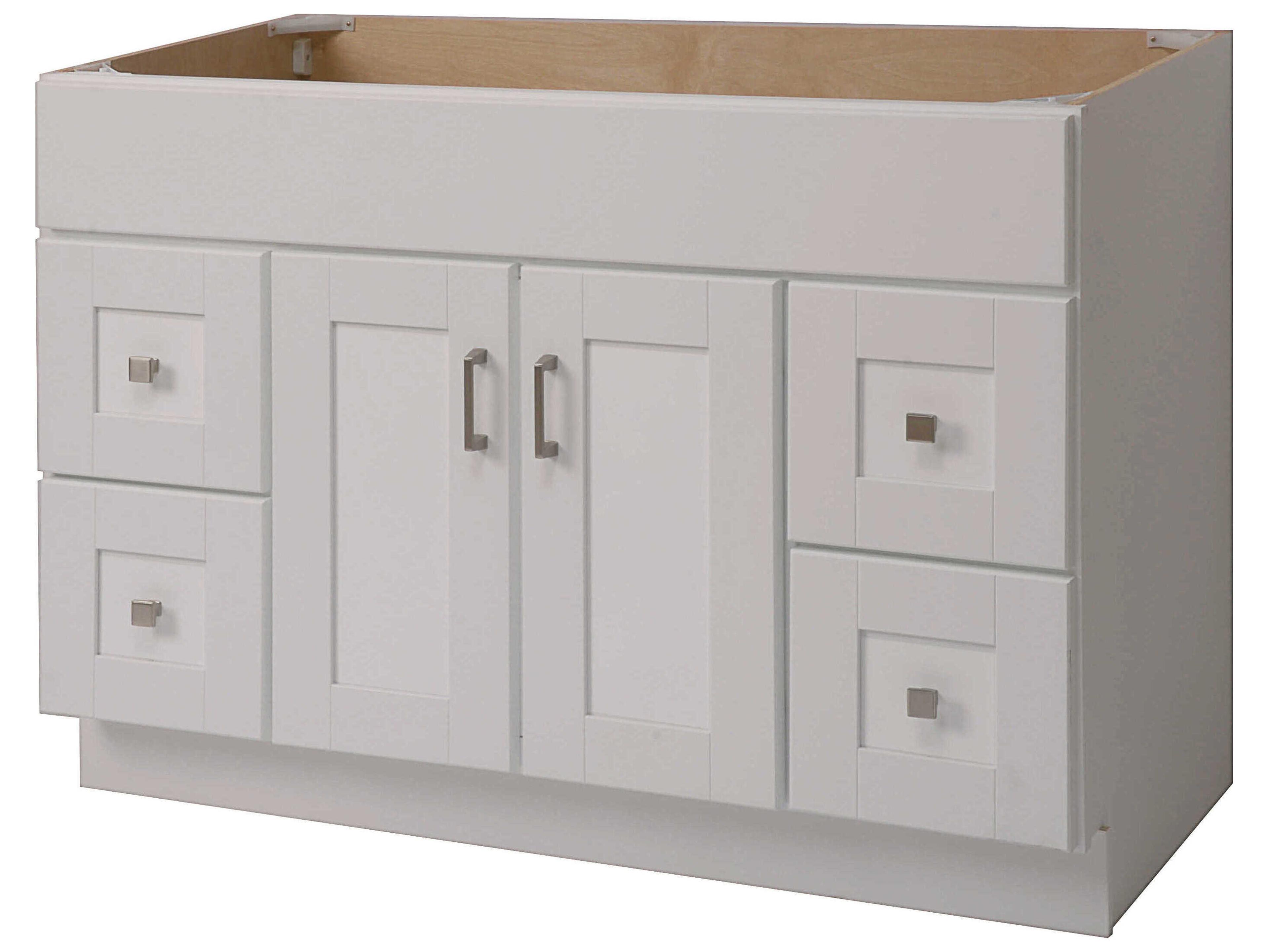 Sunny Wood Shaker Hill Designer White Vanity