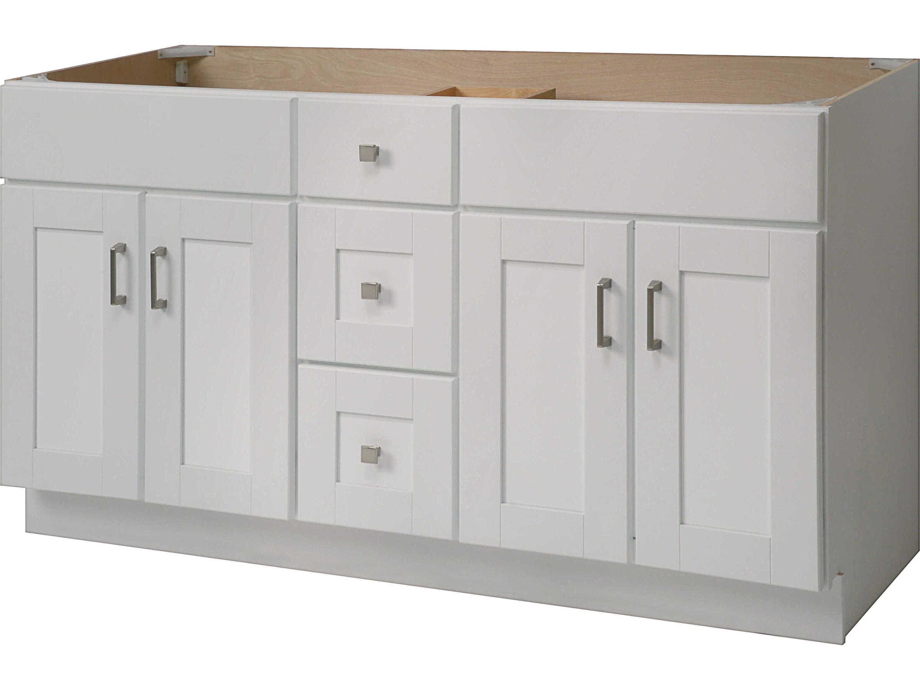 Sunny Wood Shaker Hill Designer White Vanity