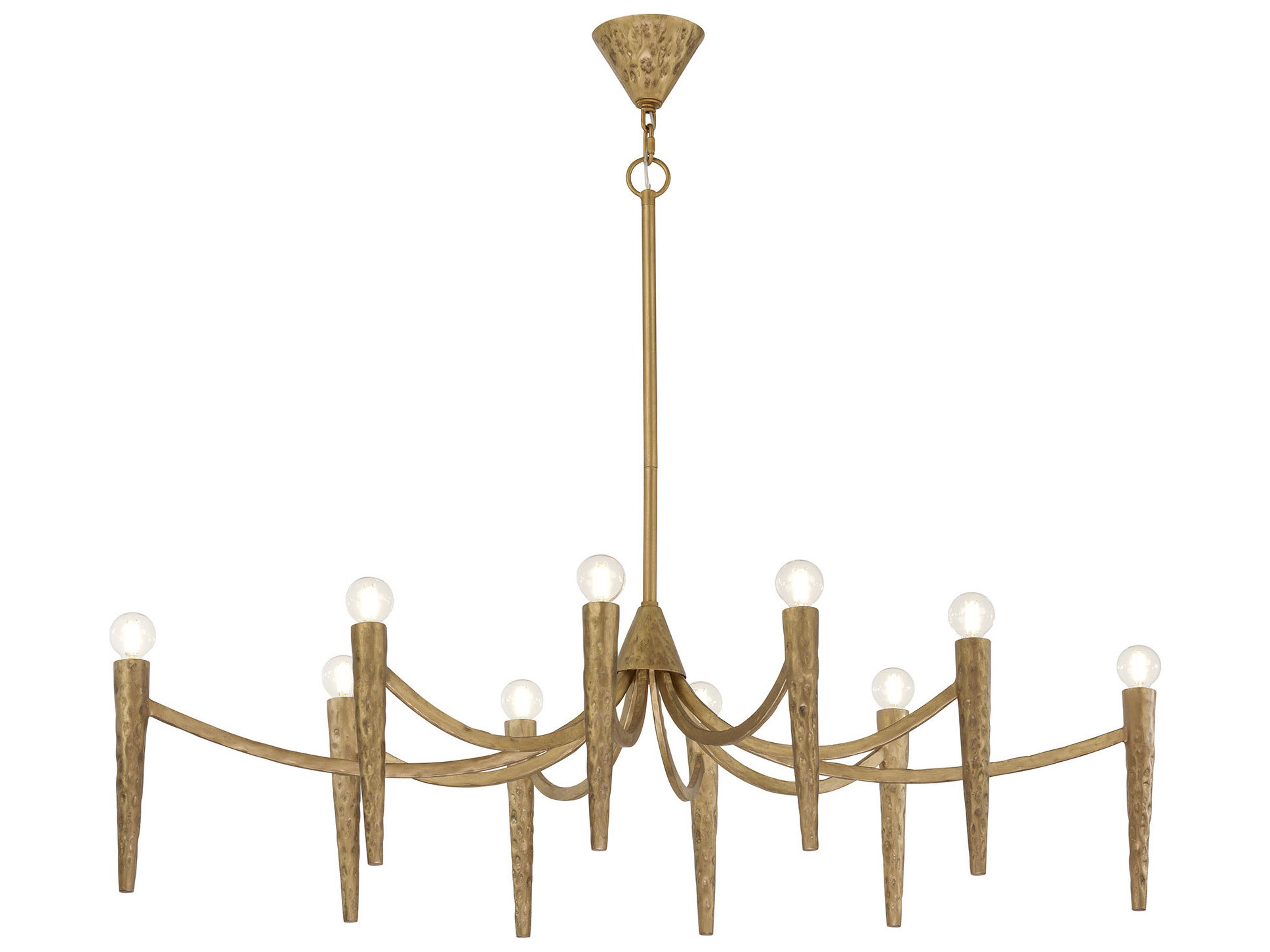 Savoy House Belleza 10-Light Spumante Gold Island Pendant