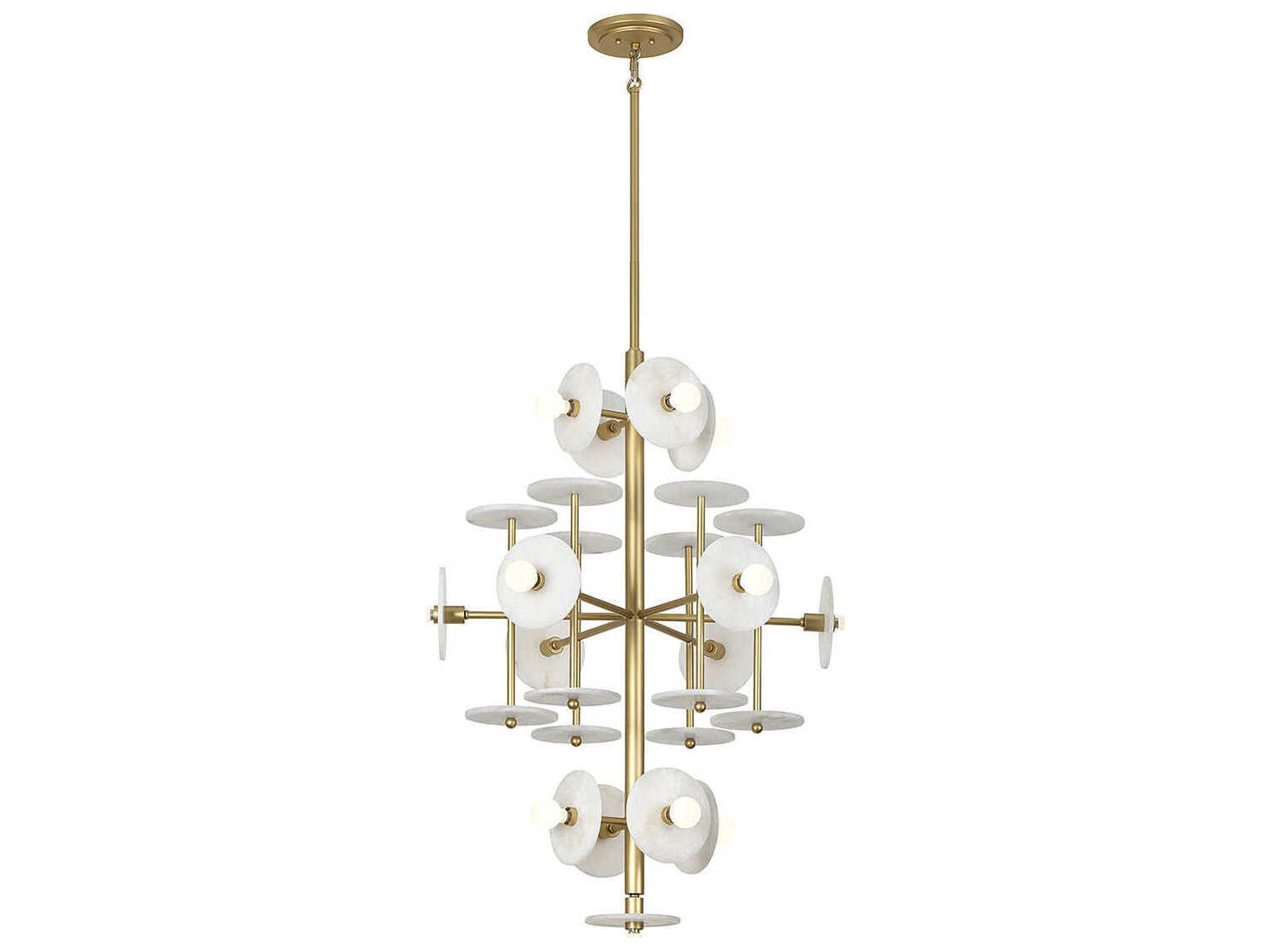 Savoy House Amani 15-Light Royal Gold Chandelier