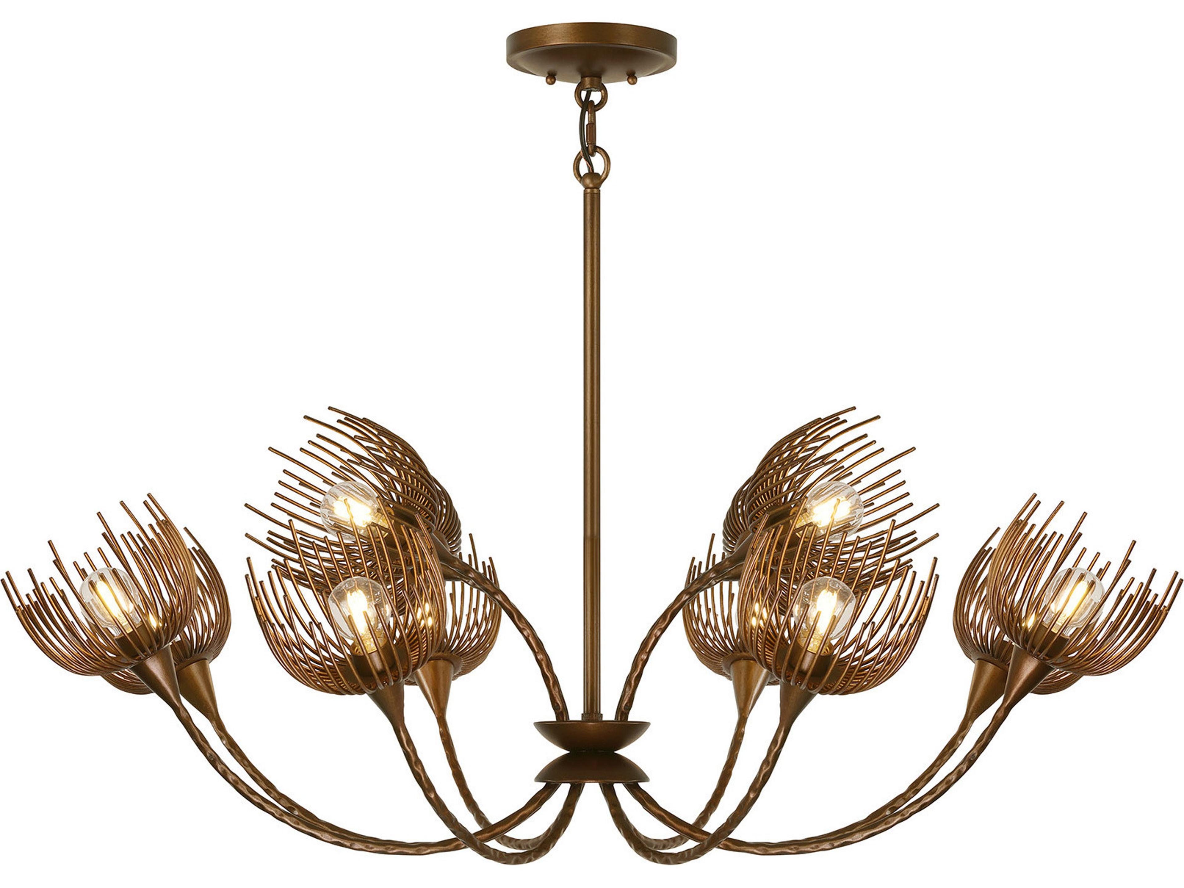 Savoy House Protea 12-Light Manchester Bronze Chandelier