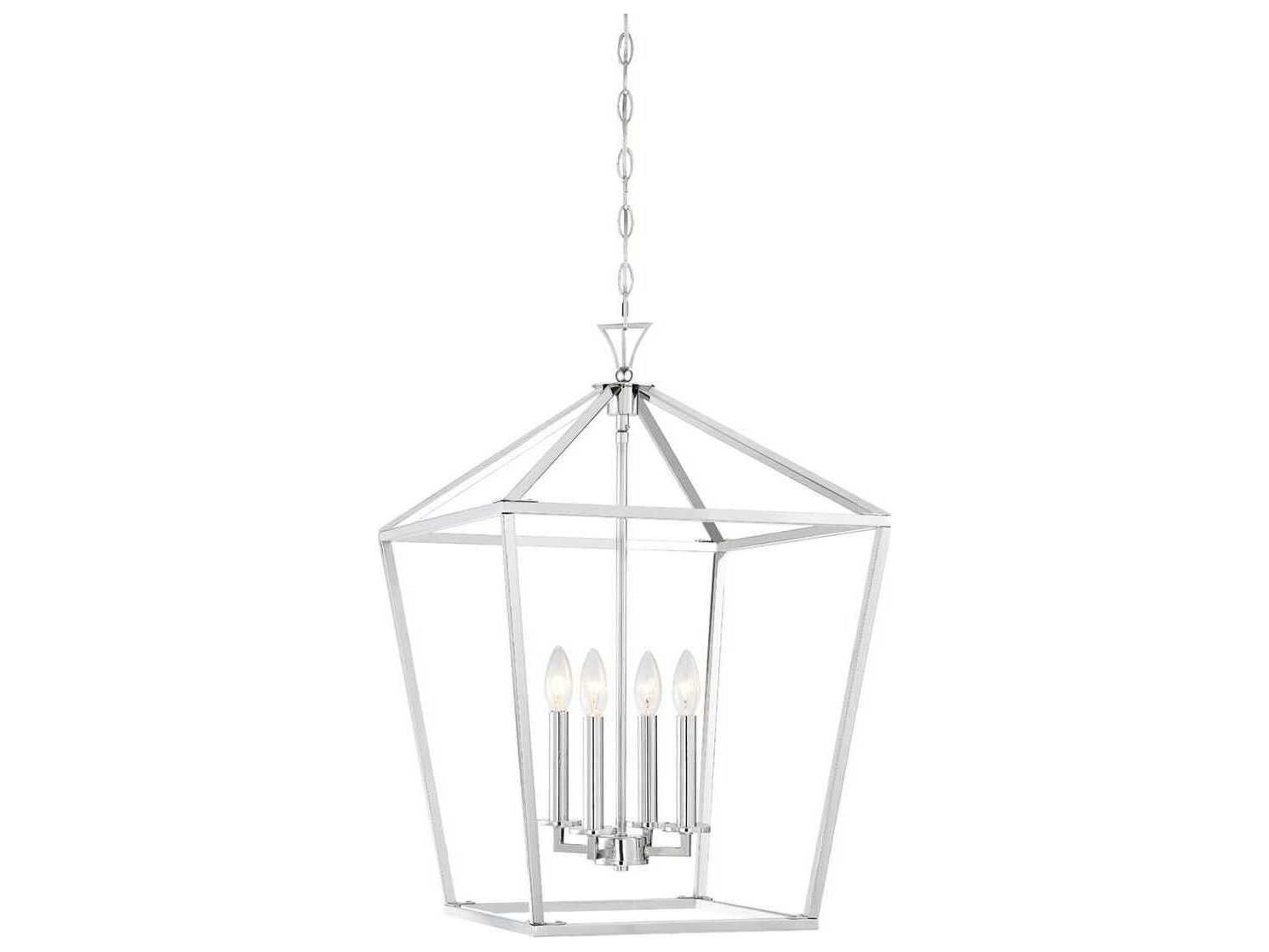 Savoy House Townsend 4-Light Polished Nickel Pendant