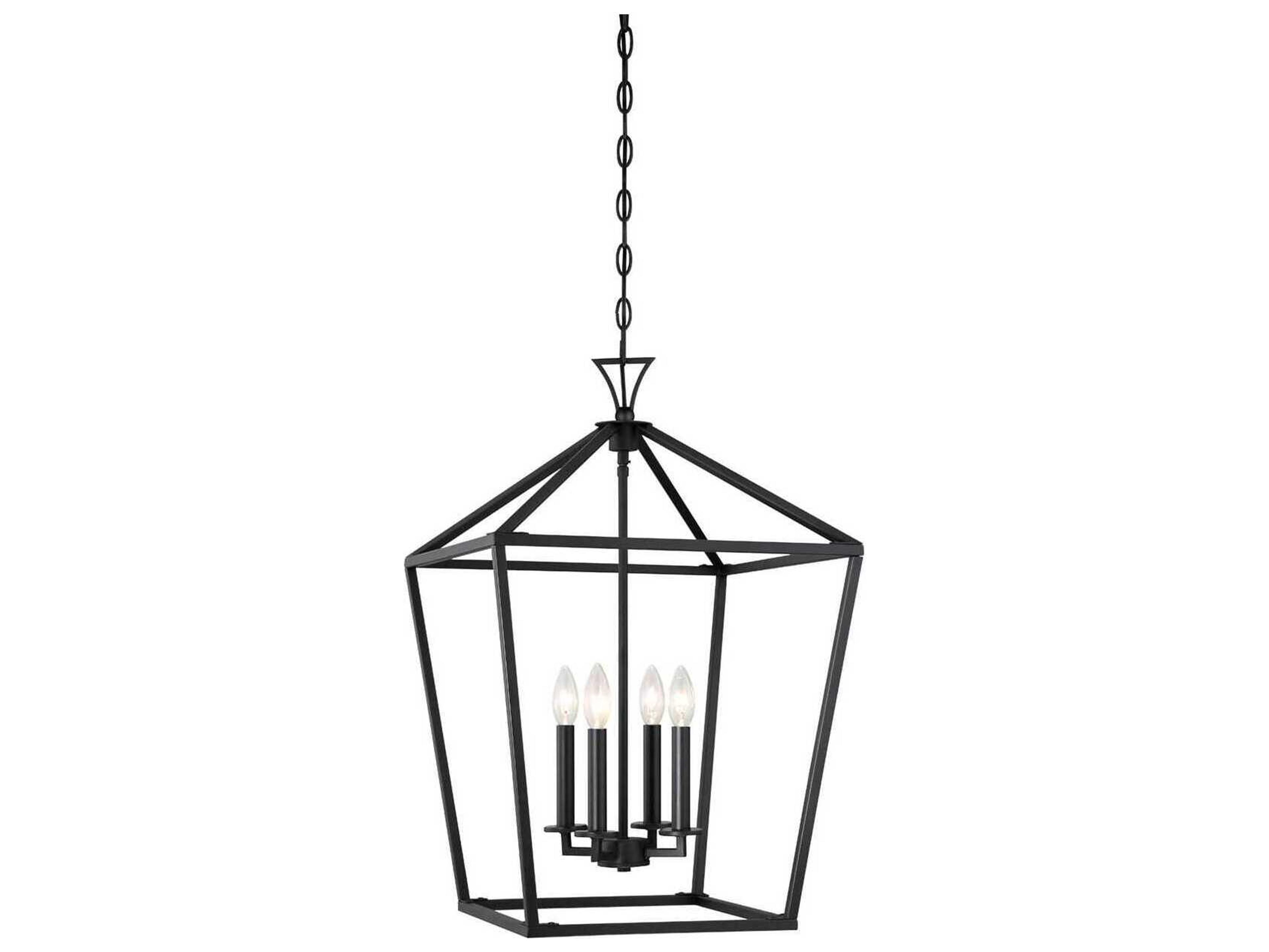 Savoy House Townsend 4-Light Matte Black Pendant