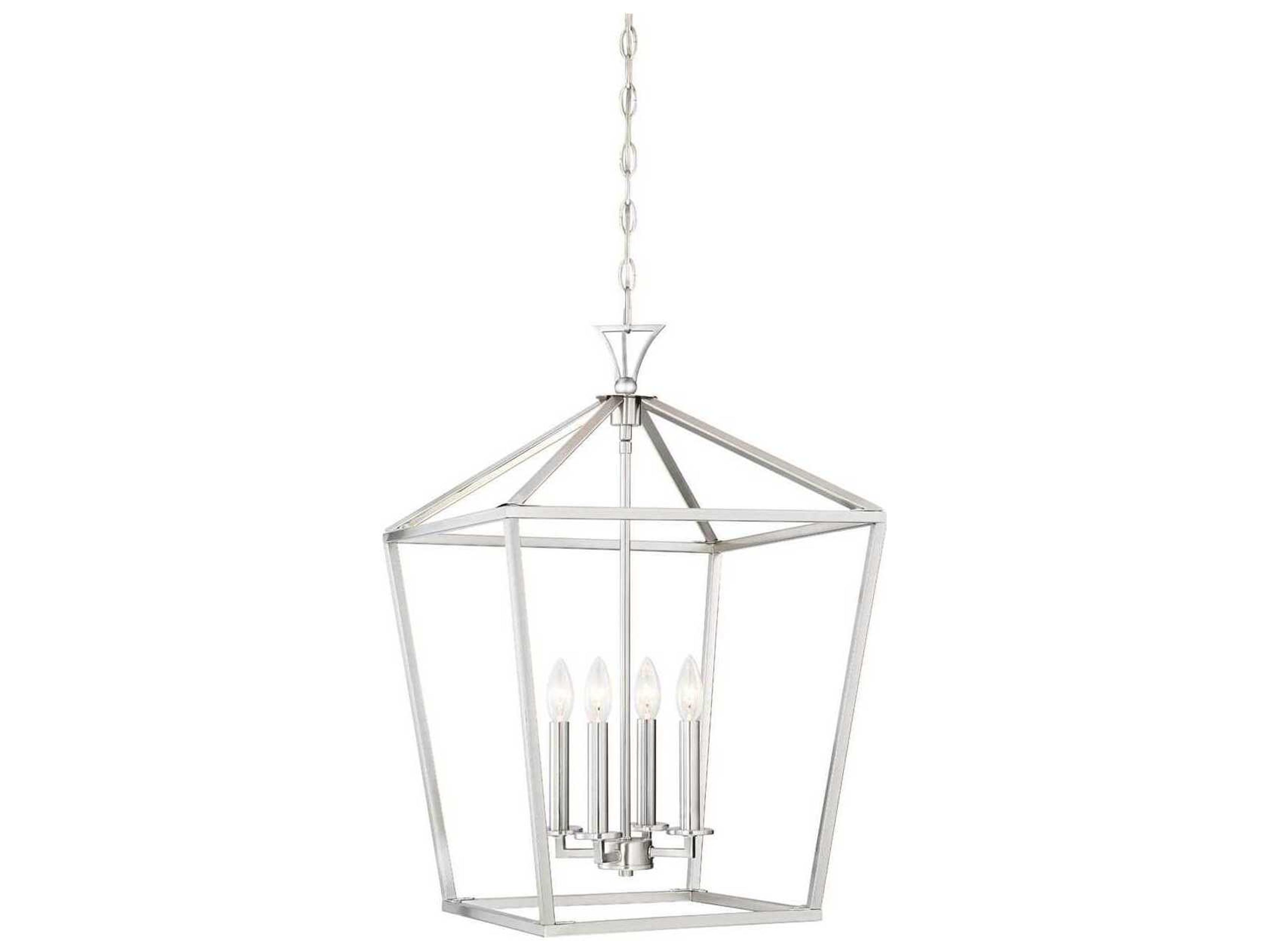 Savoy House Townsend 4-Light Satin Nickel Pendant