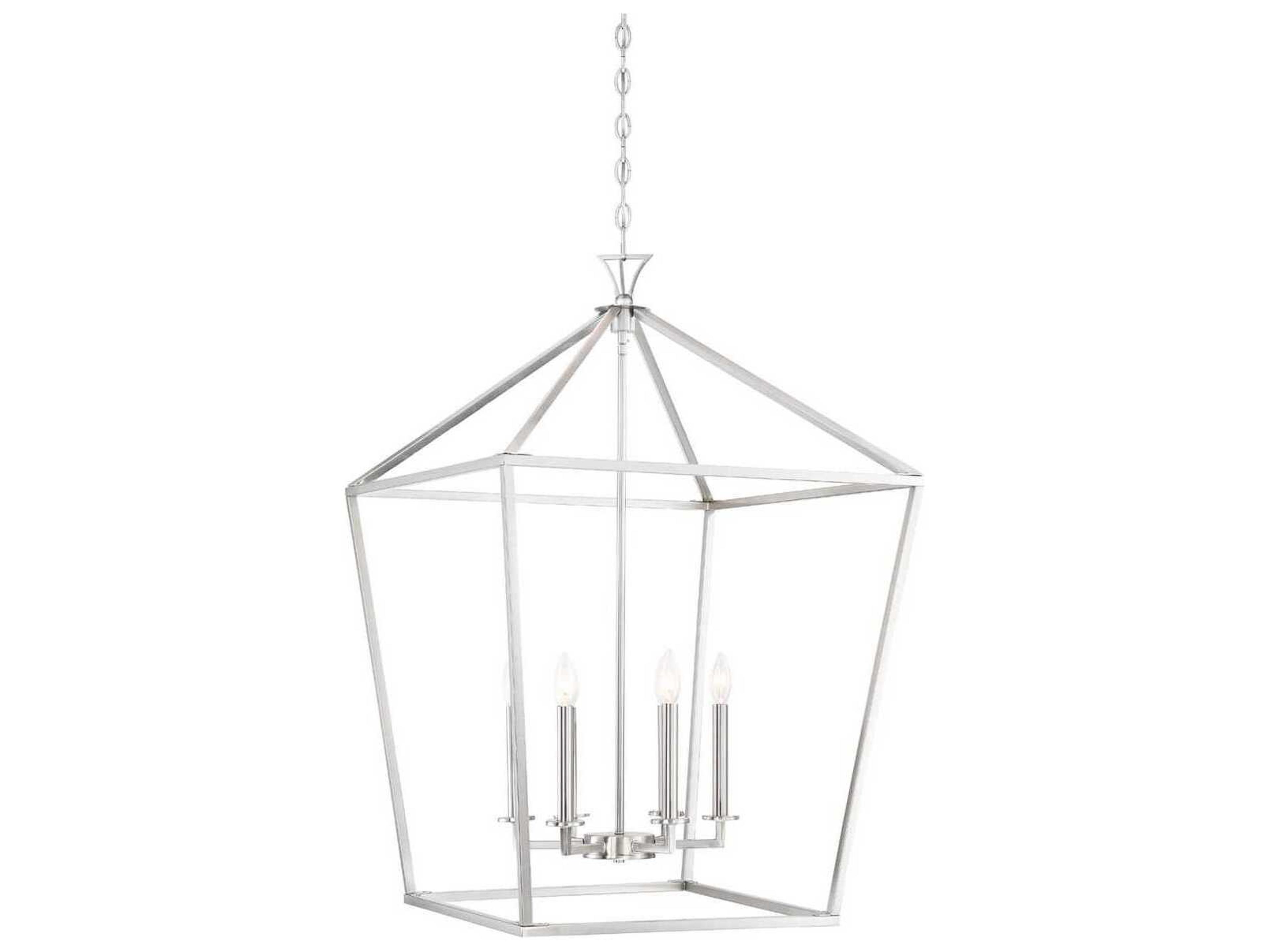 Savoy House Townsend 6-Light Satin Nickel Pendant