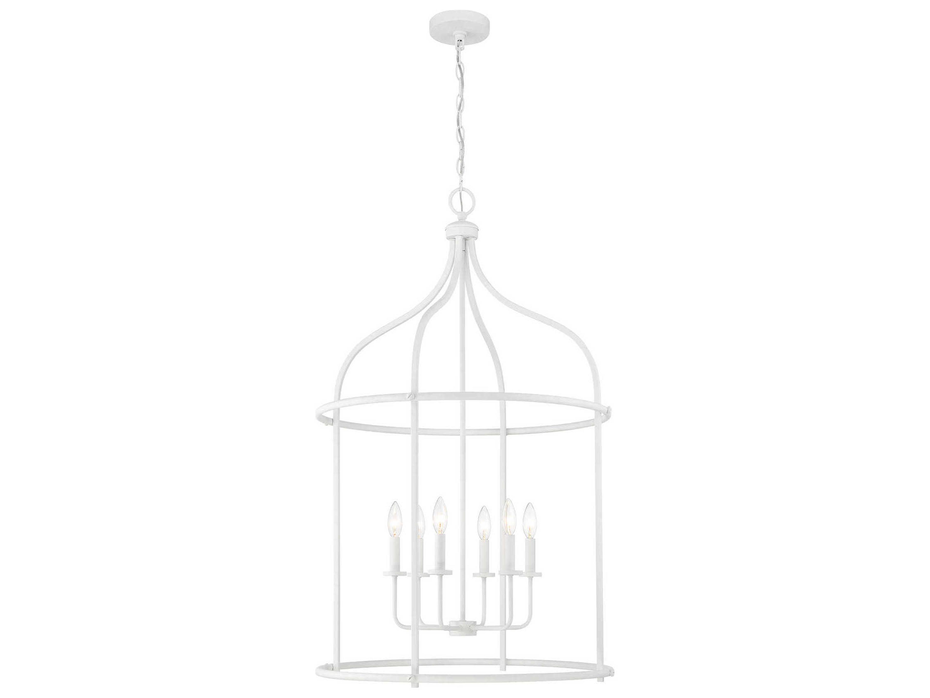 Savoy House Brookstone 6-Light Bisque White Pendant