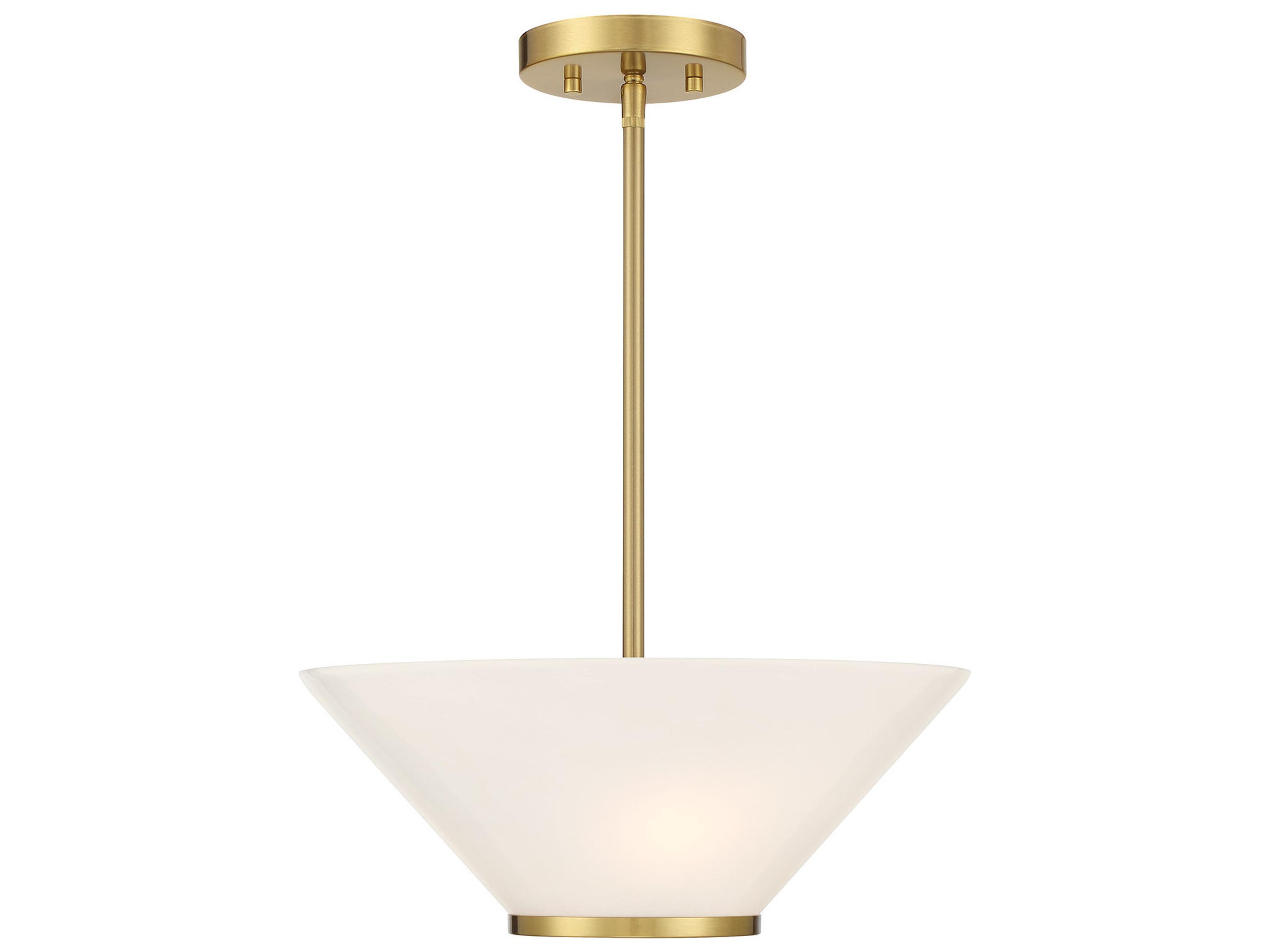 Savoy House Blair 3-Light Warm Brass Pendant