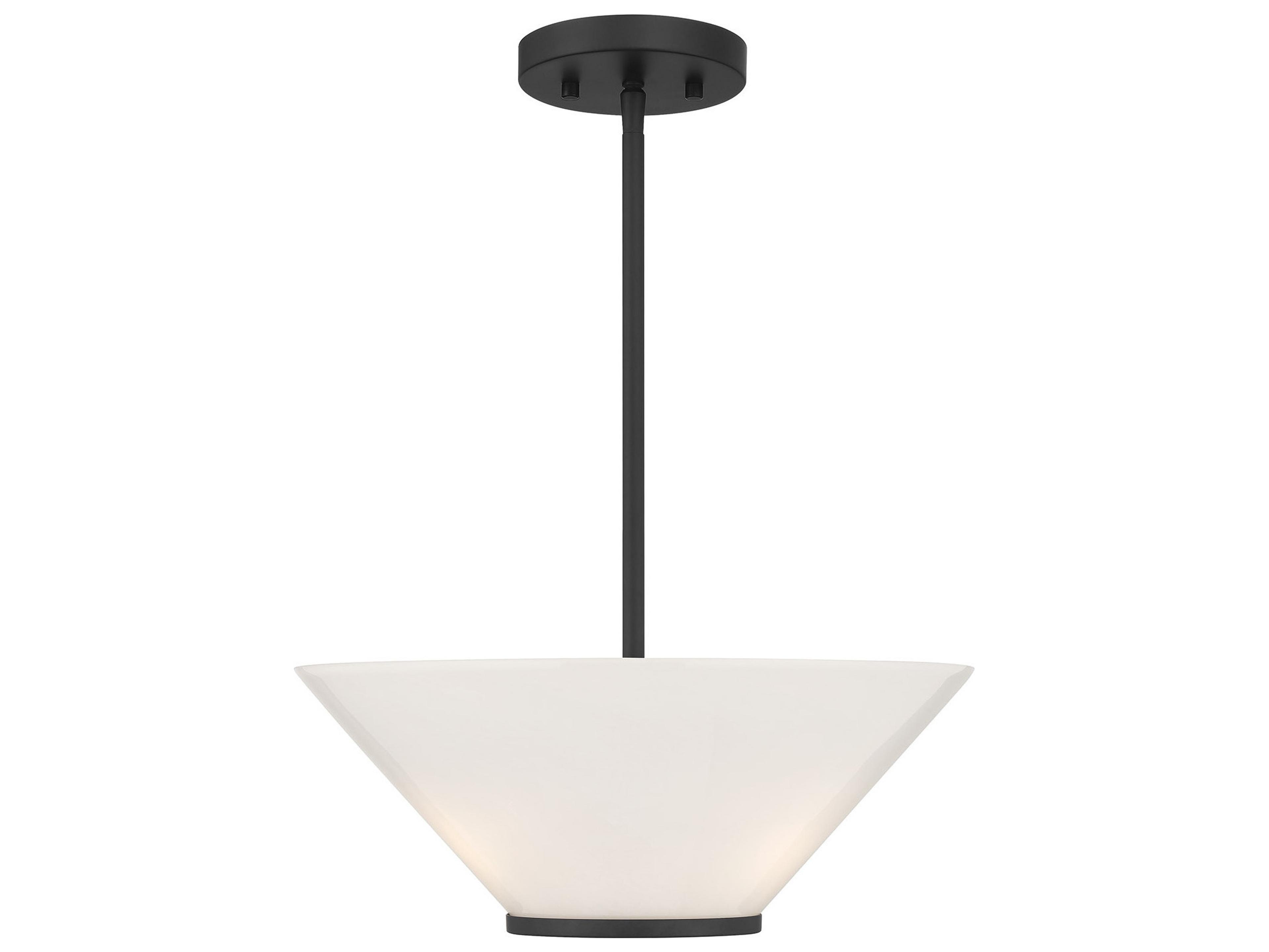 Savoy House Blair 3-Light Matte Black Pendant